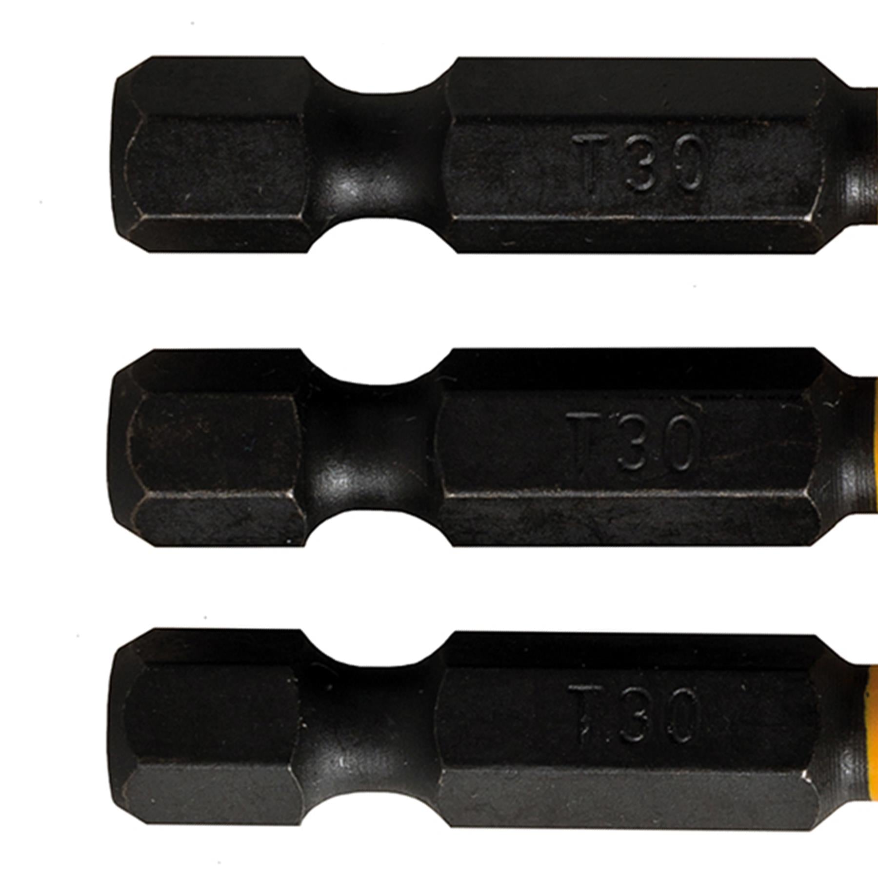 3x T30 High Torque Impact Bit Drill Driver Screwdriver Bits Sets 50mm