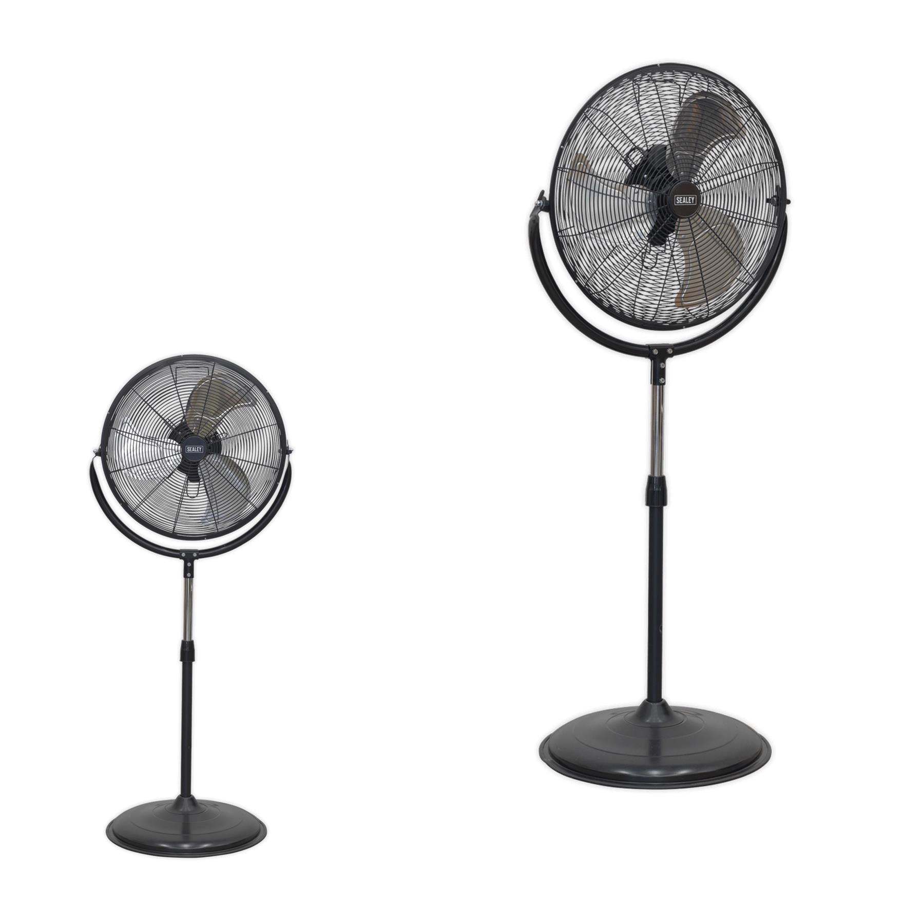 Sealey Industrial High Velocity Pedestal Fan 20" 230V