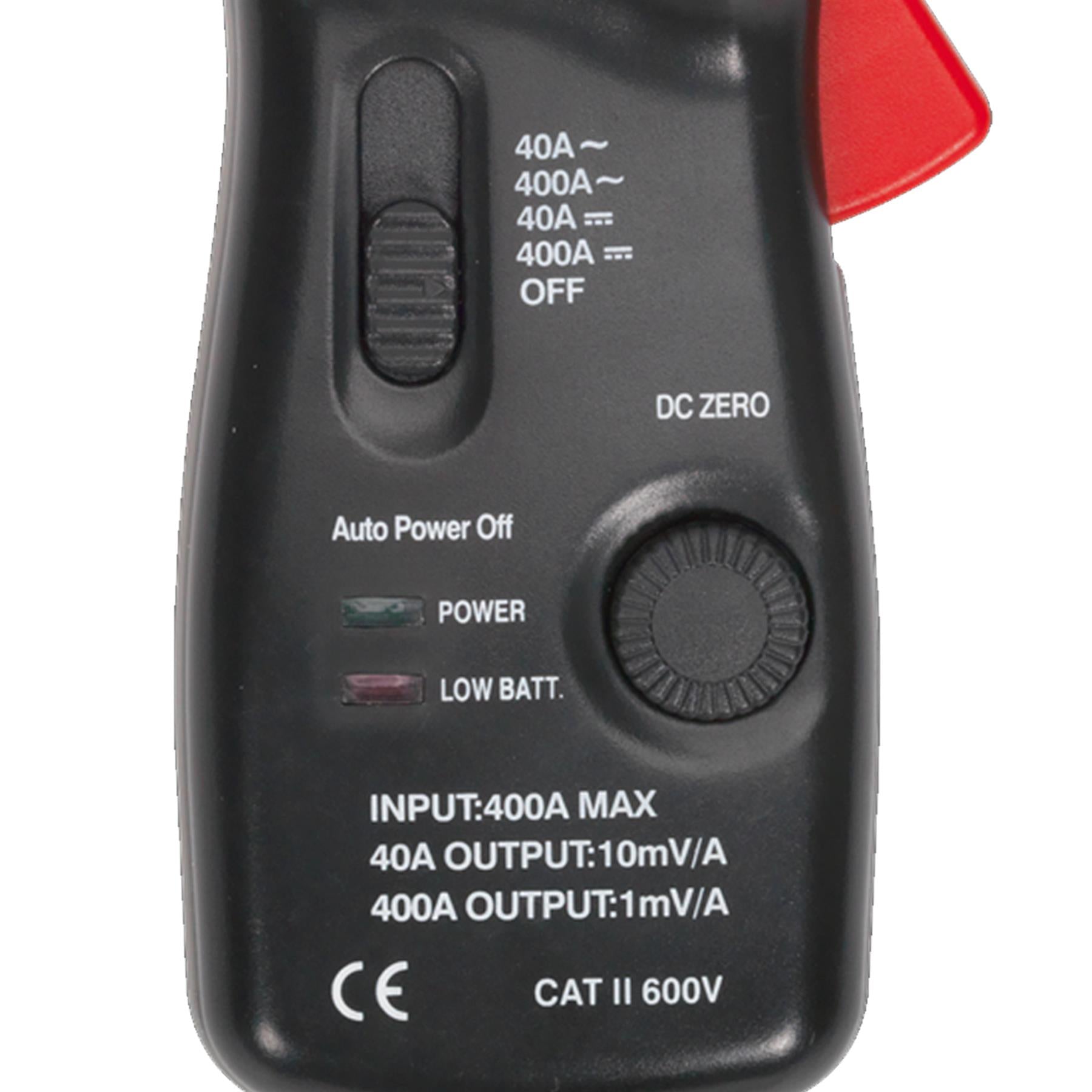 Sealey Current Clamp 40A/400A AC/DC - 28mm