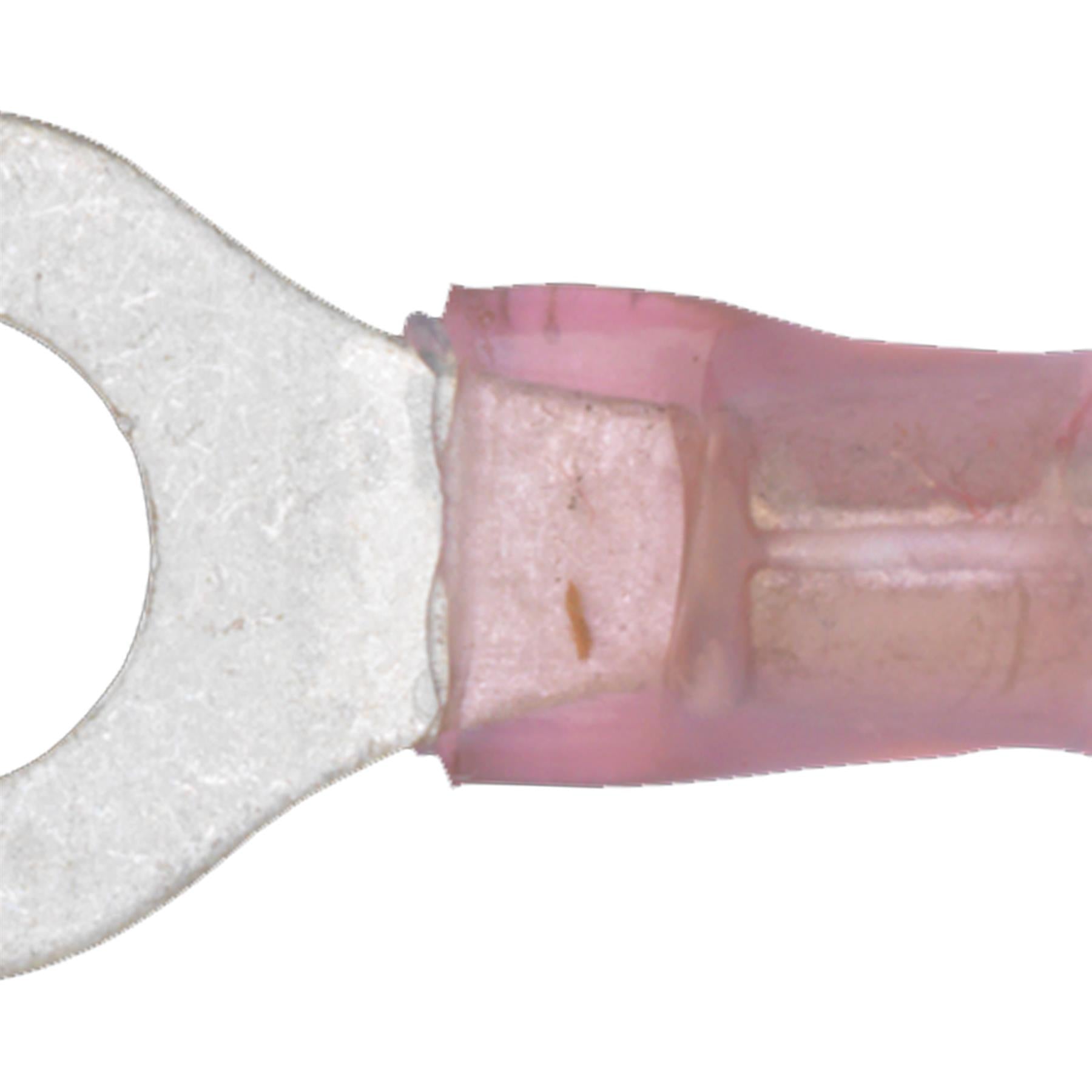 Sealey Heat Shrink Ring Terminal 5.3mm Red Pack of 25