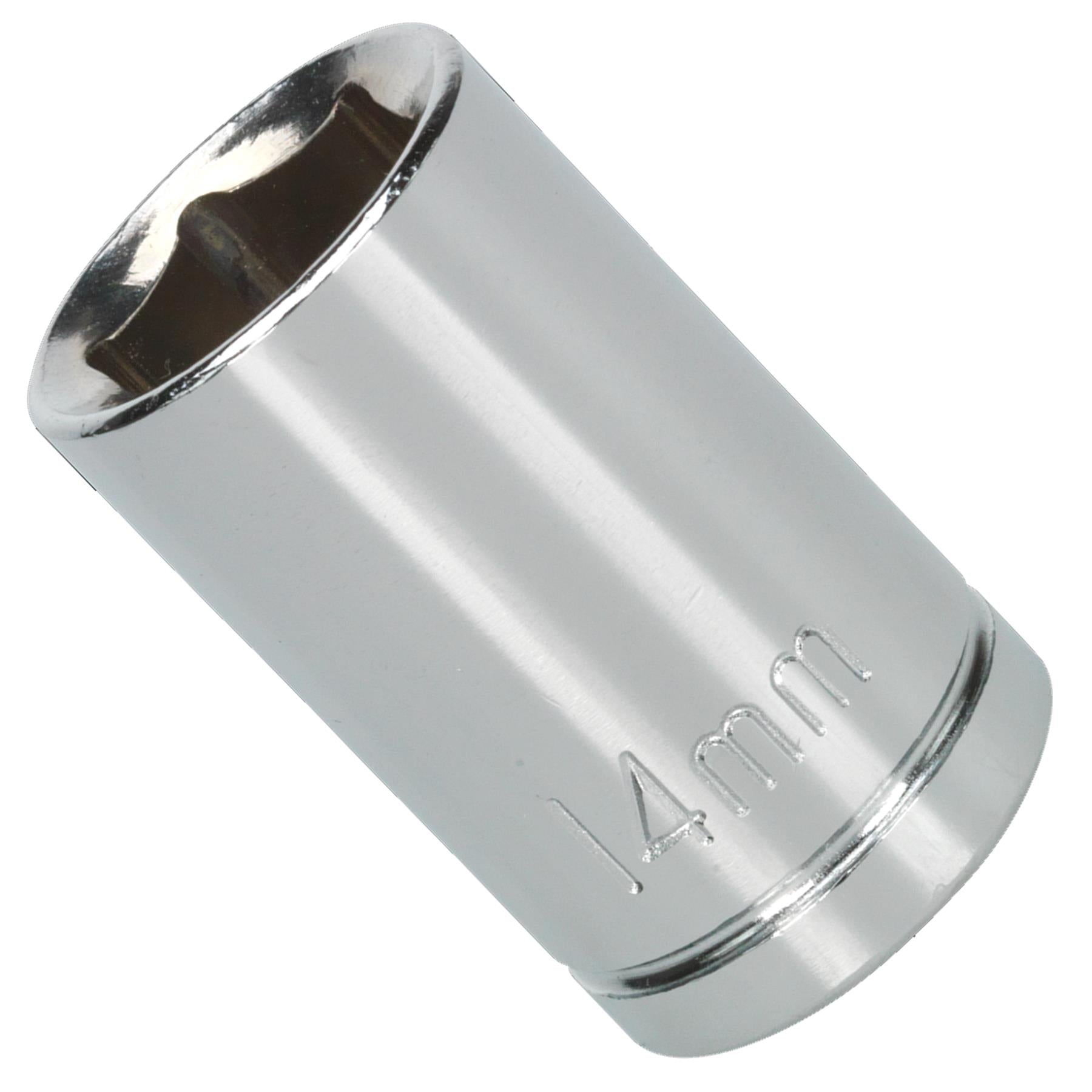 Sealey WallDrive Socket 14mm 1/2"Sq Drive Chrome plated