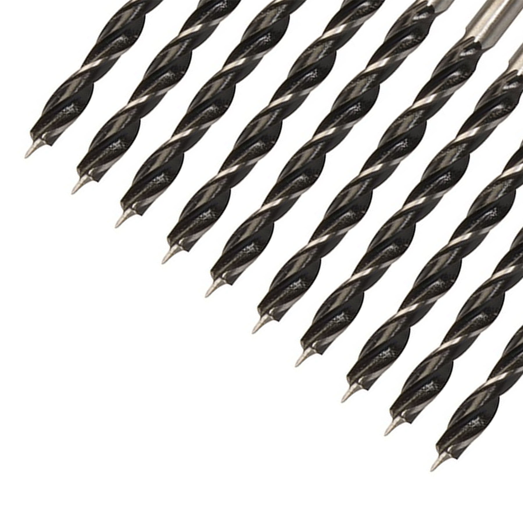 10Pk Lip & Spur Drill Bits 8mm Durable Sharp Precision Drill Work On Wood DIY