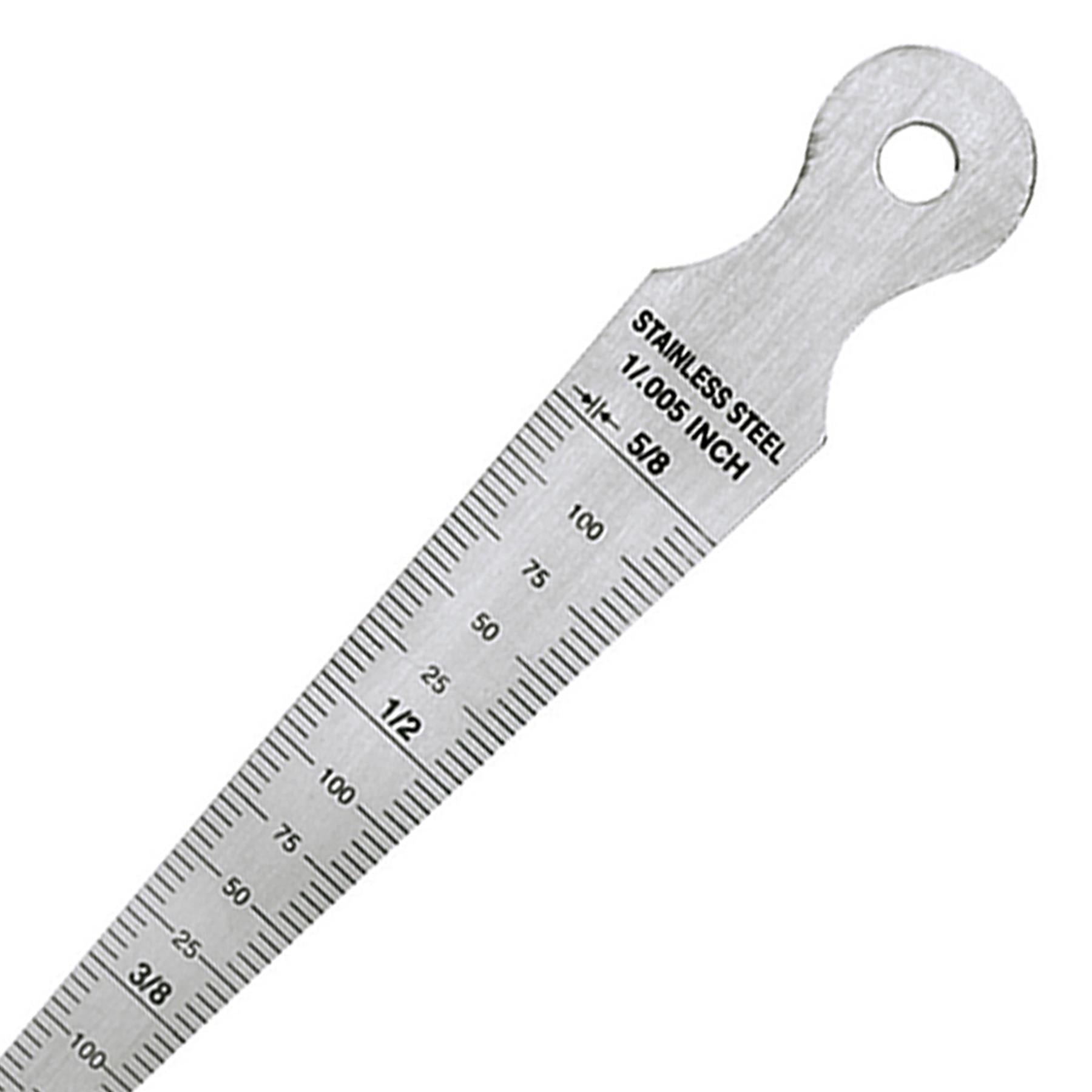 Bore Gauge 1milimeter - 15mm / 1/8" 5/8" Ground And Tempered Stainless Steel Gauge