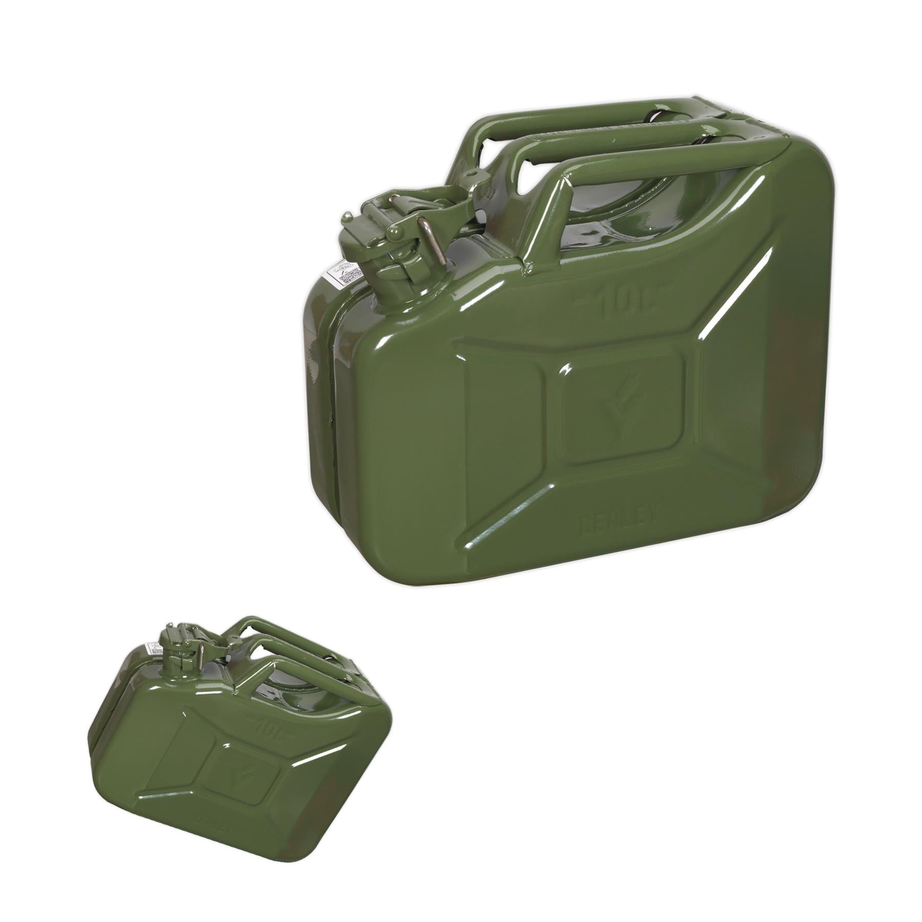 Sealey Jerry Can 10L - Green