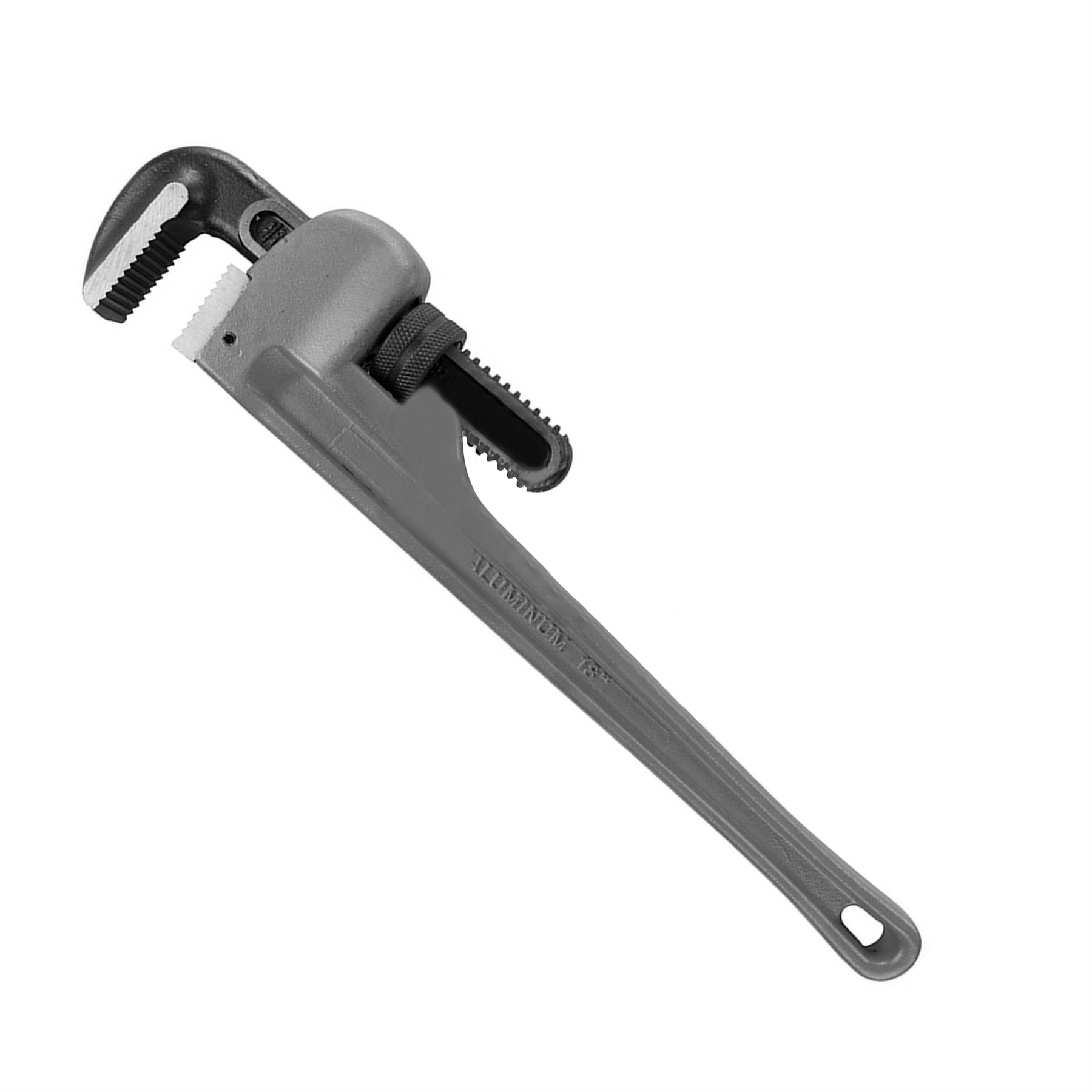 Aluminium Pipe Wrench Corossion Resistant With Rippled Powder Coating 450mm/18"
