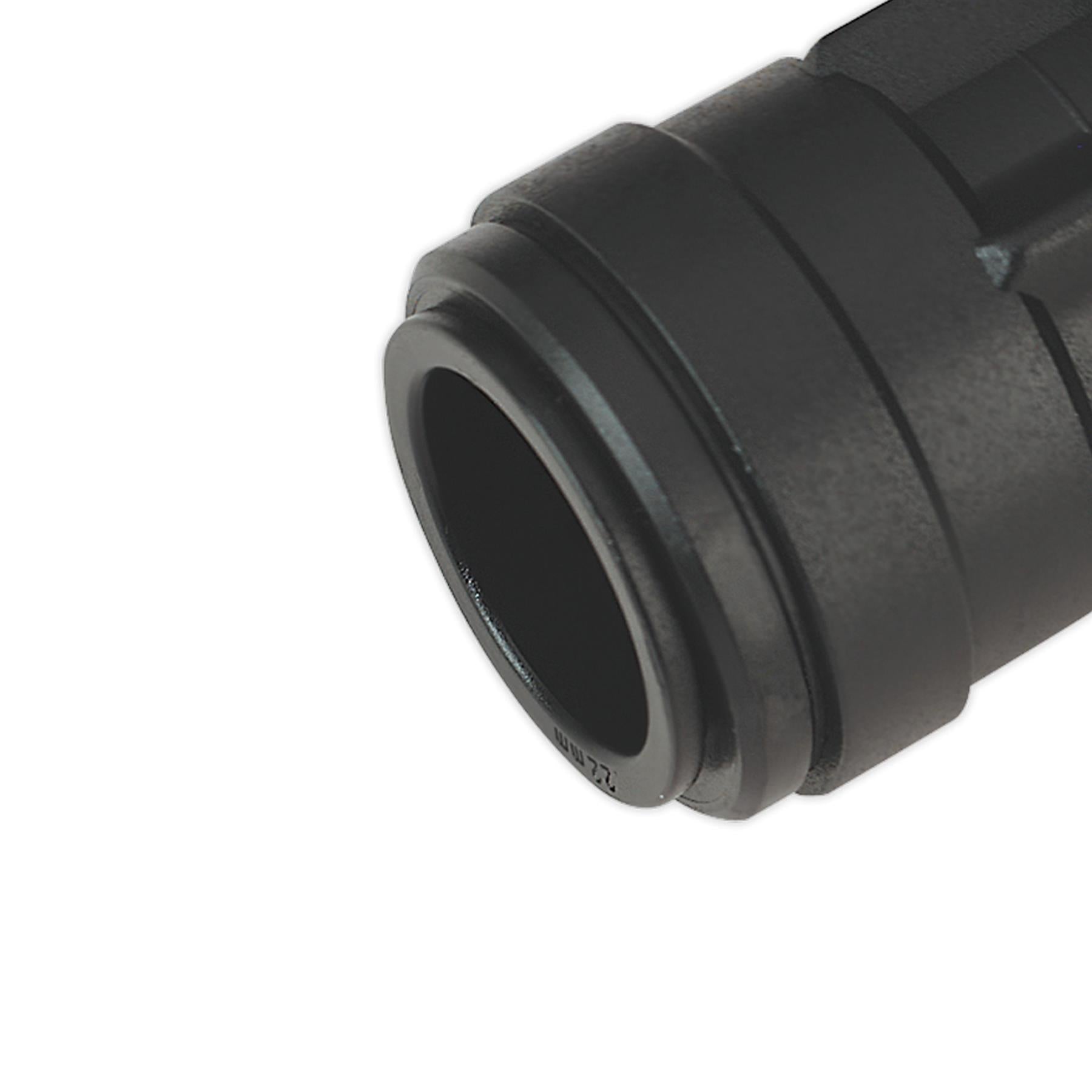 Sealey Straight Adaptor 22mm 3/4"BSP Pack of 2 (Speedfit-PM012216E)