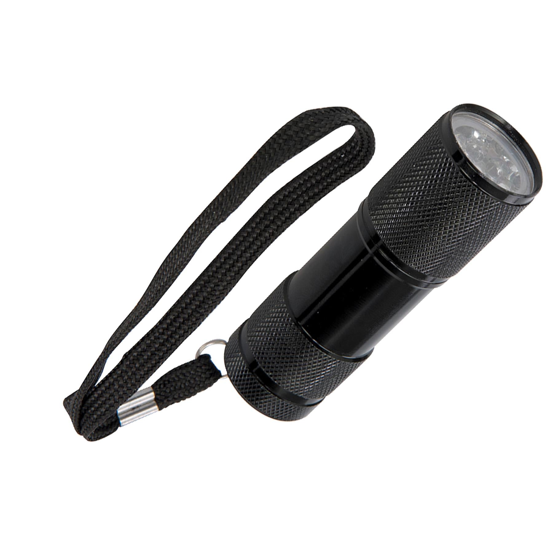 Black Light Uv Torch 9 Led Gas Leak, Safety,Money,Fluid Pet Stain Use