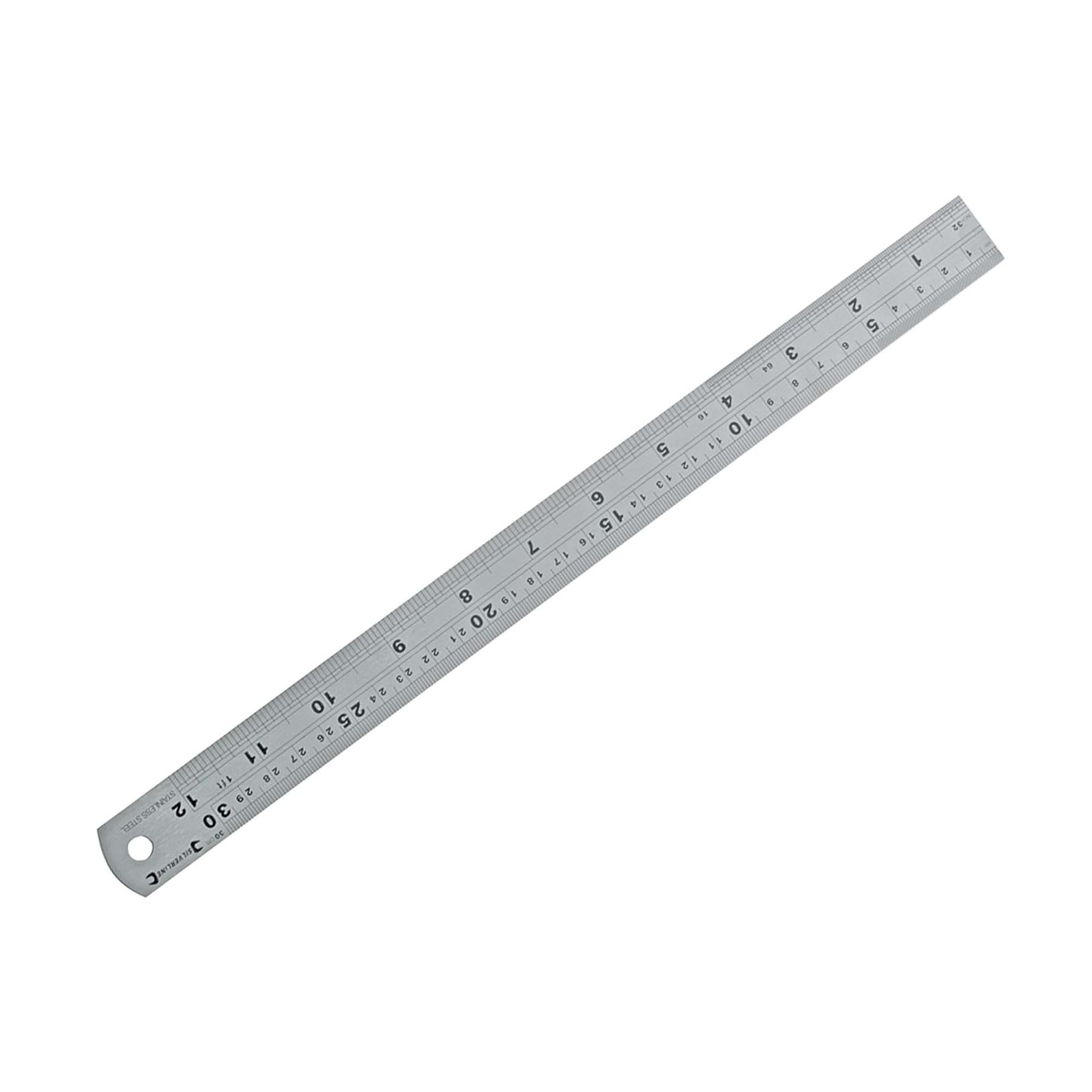 Double Side Metal Ruler