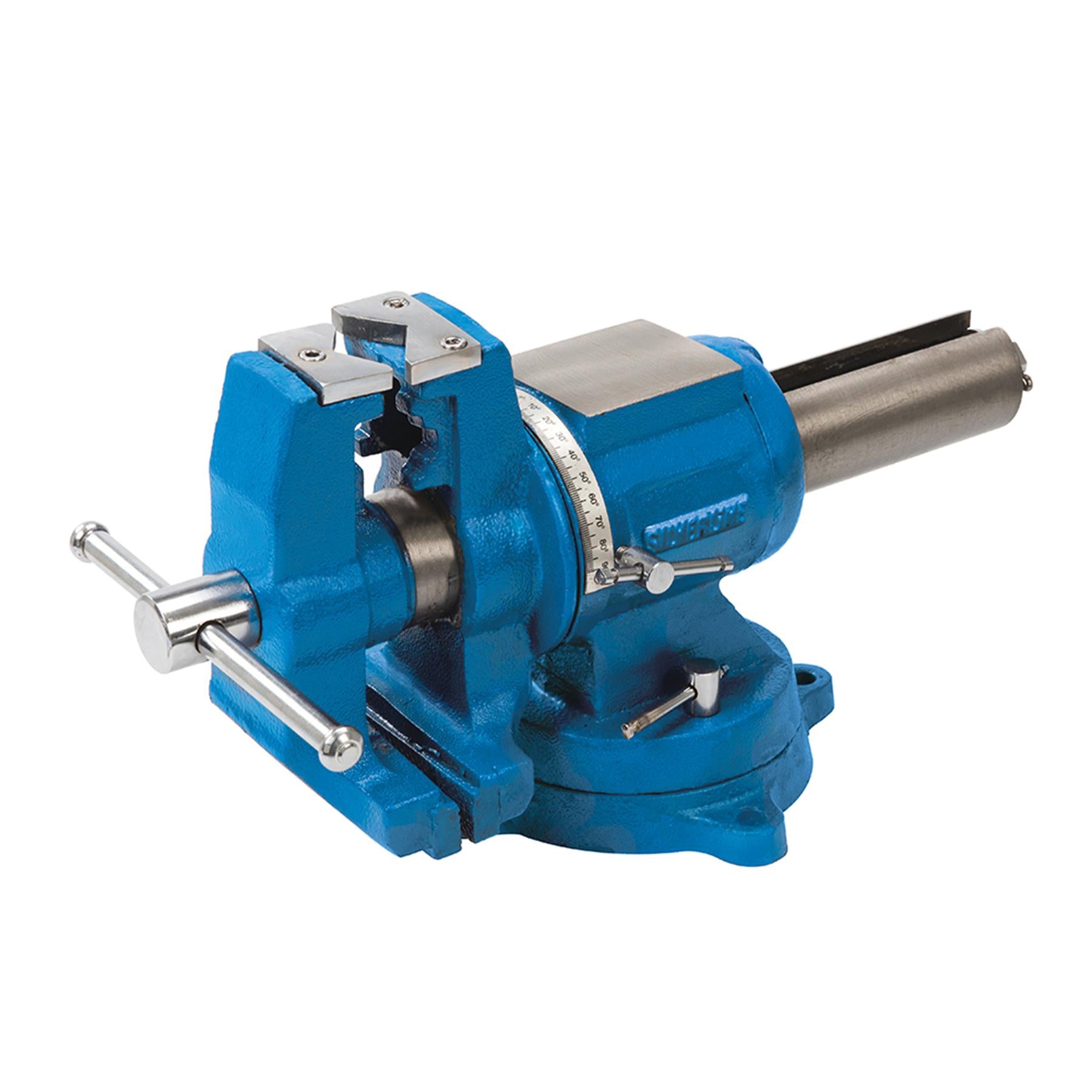 Multipurpose Vice 125mm -Rotating 360° x 360° Workshop Bench Clamp Garage DIY