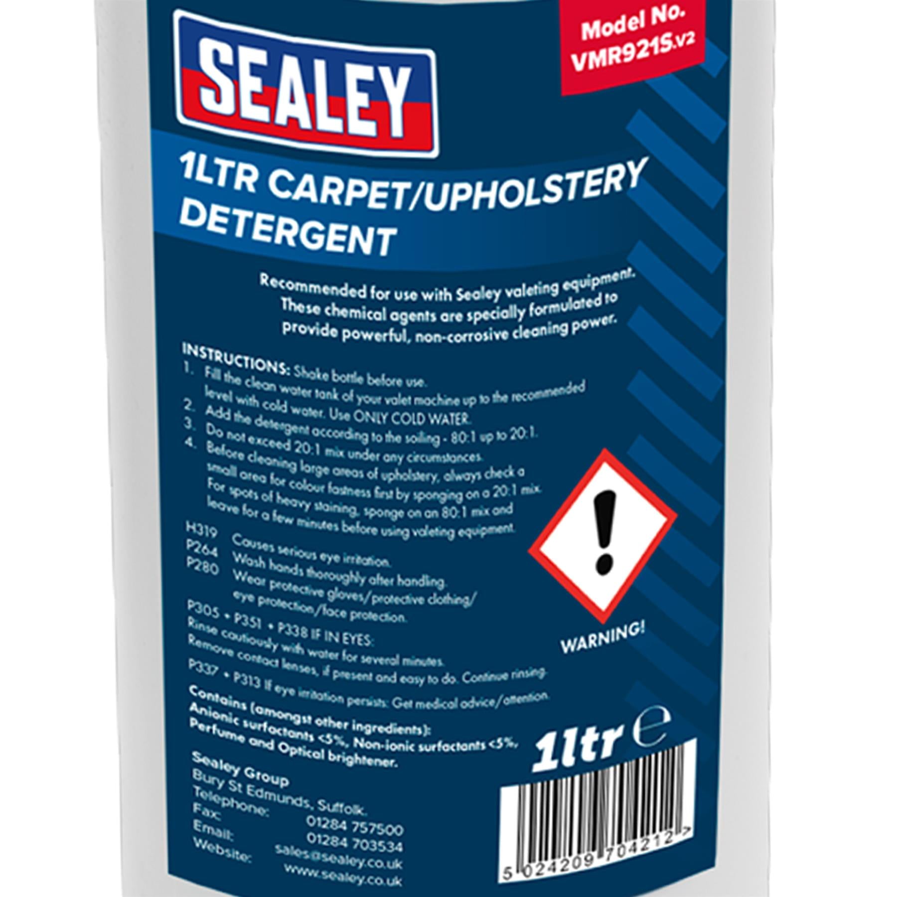 Sealey Carpet/Upholstery Detergent 1L VMR921S