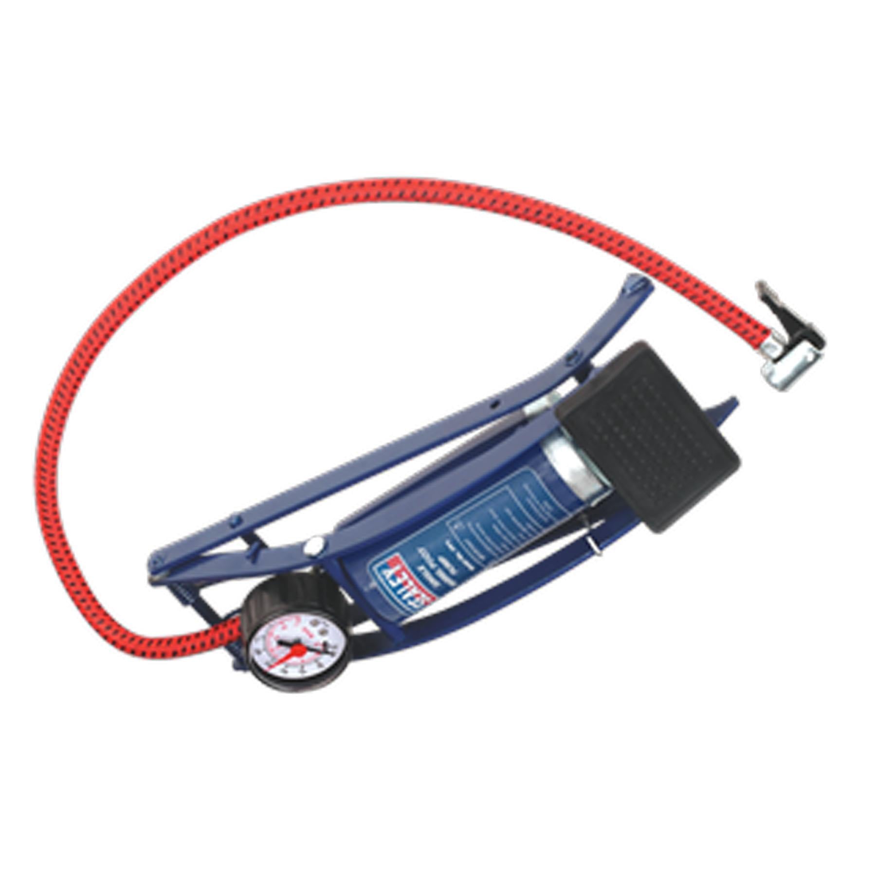 Sealey Foot Pump Single Barrel