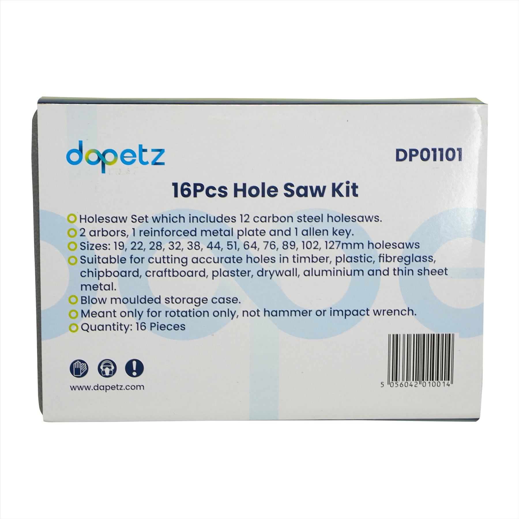 16pc Hole Saw Cutter Set