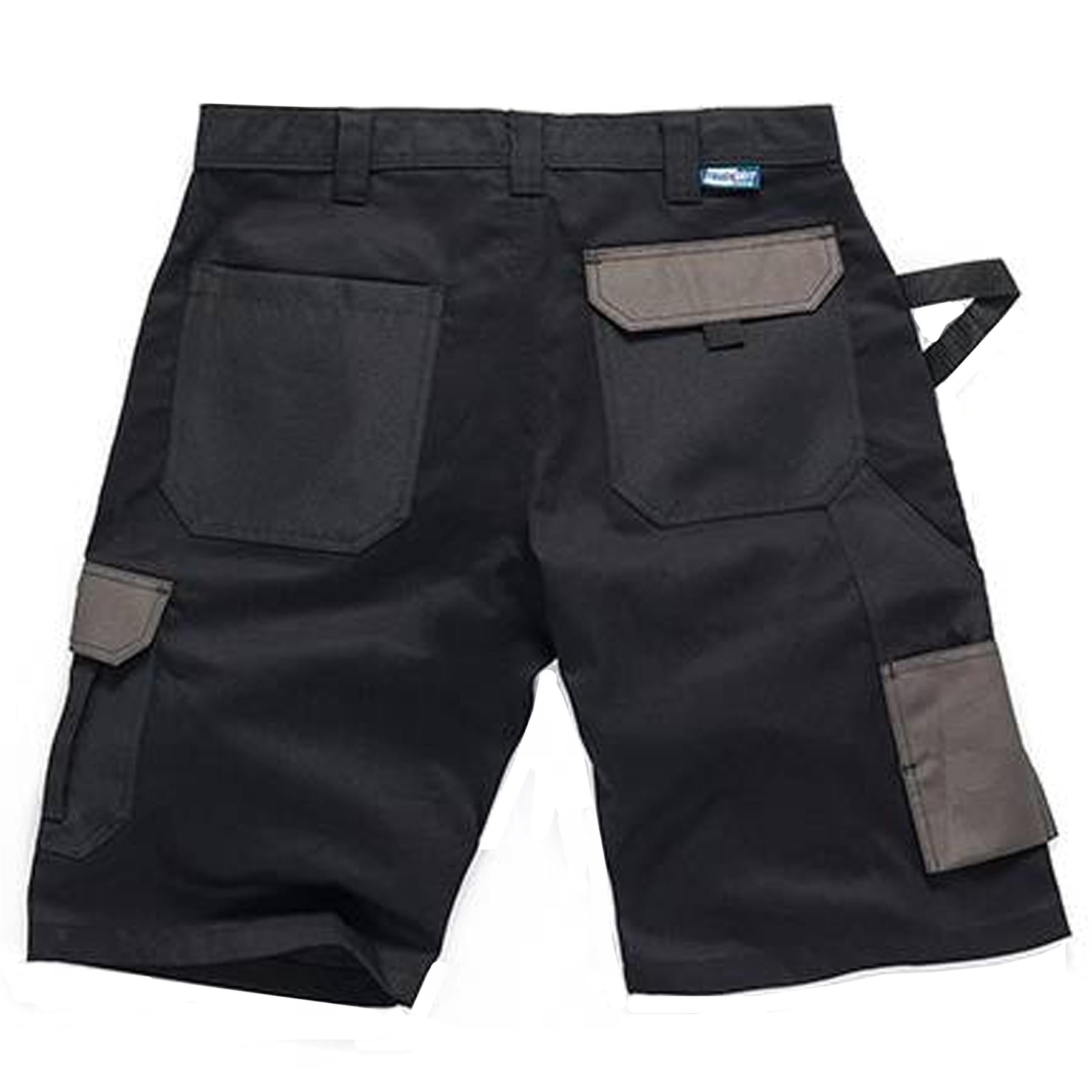 Tough Grit Holster Work Shorts Trade Flex Holster Shorts Black 36"W