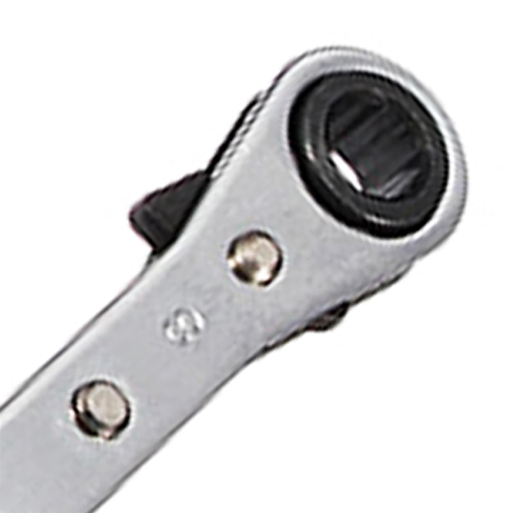 Ratcheting Ring Spanner Set 5 Metric Ratchet Ring Spanners 6-21mm Spanners