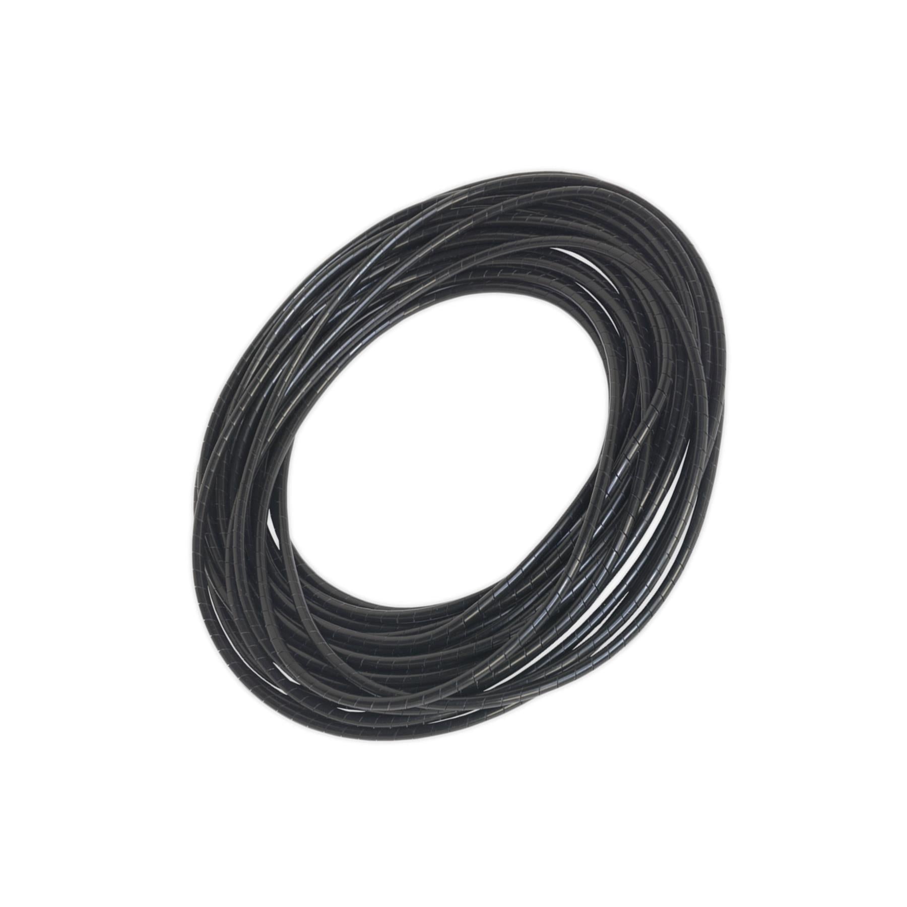 Sealey Spiral Wrap Cable Sleeving Ø4-8mm 10m