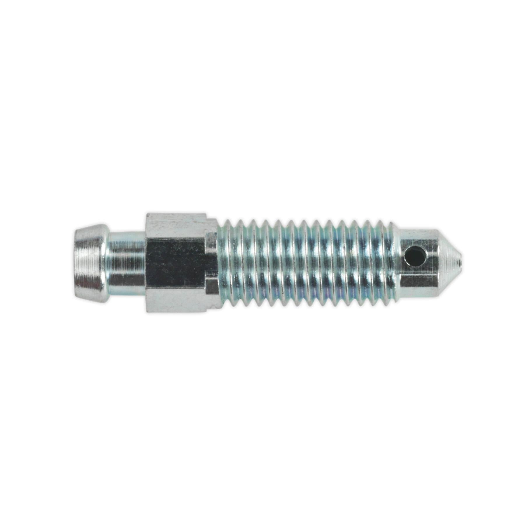 Sealey Brake Bleed Screw 1/4"UNF x 28mm 28tpi Long Pack of 10
