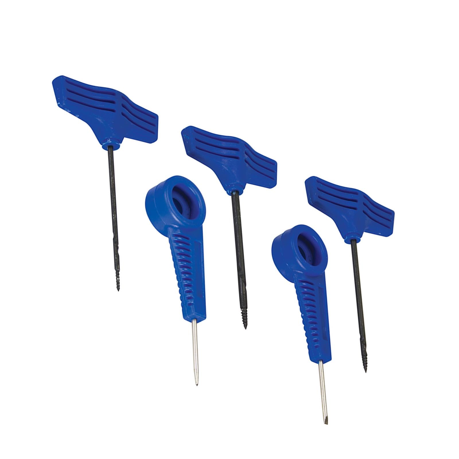 5Pce Twist Gimlet, Bradawl & Awl Complete Set Twist Gimlets Have T-Handles