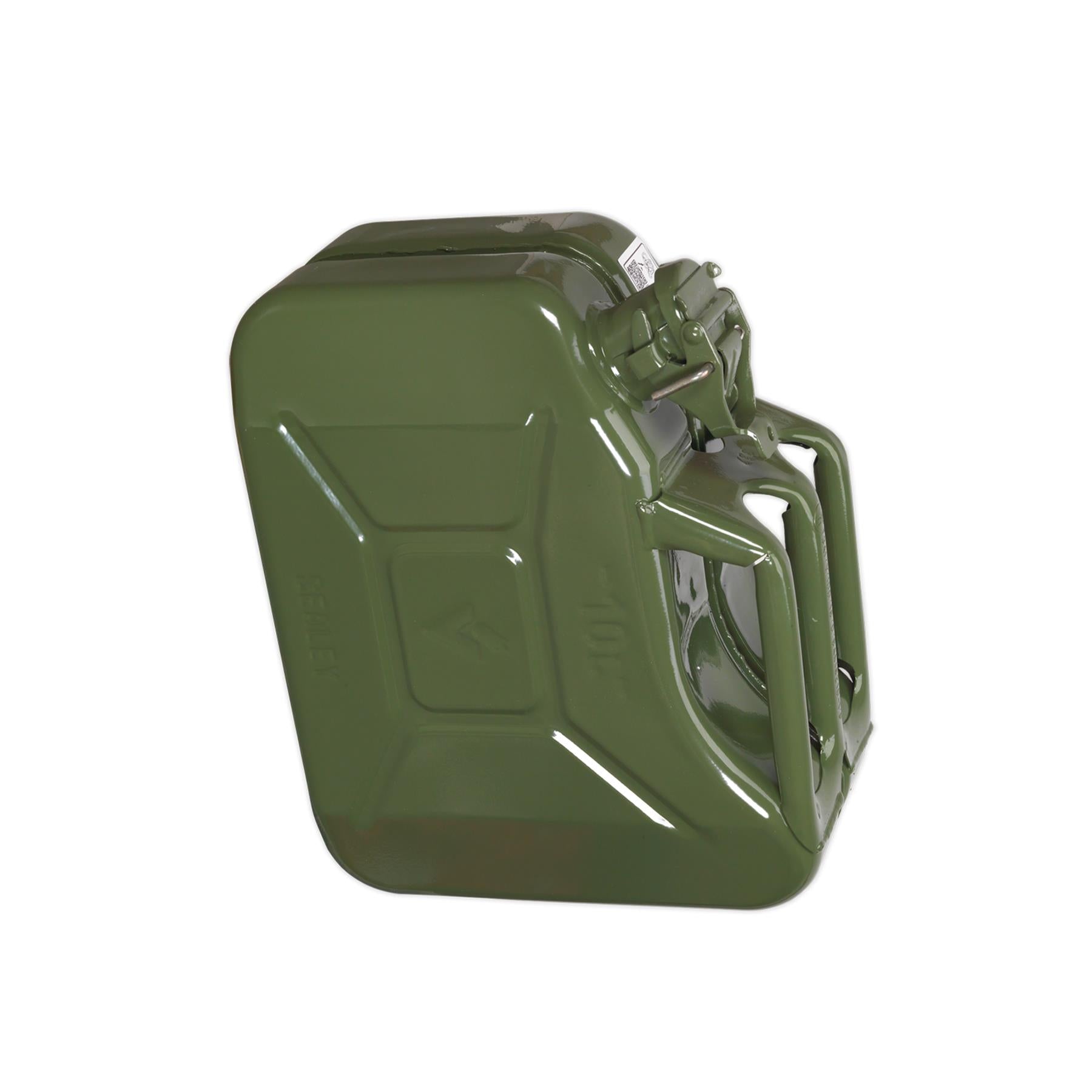 Sealey Jerry Can 10L - Green