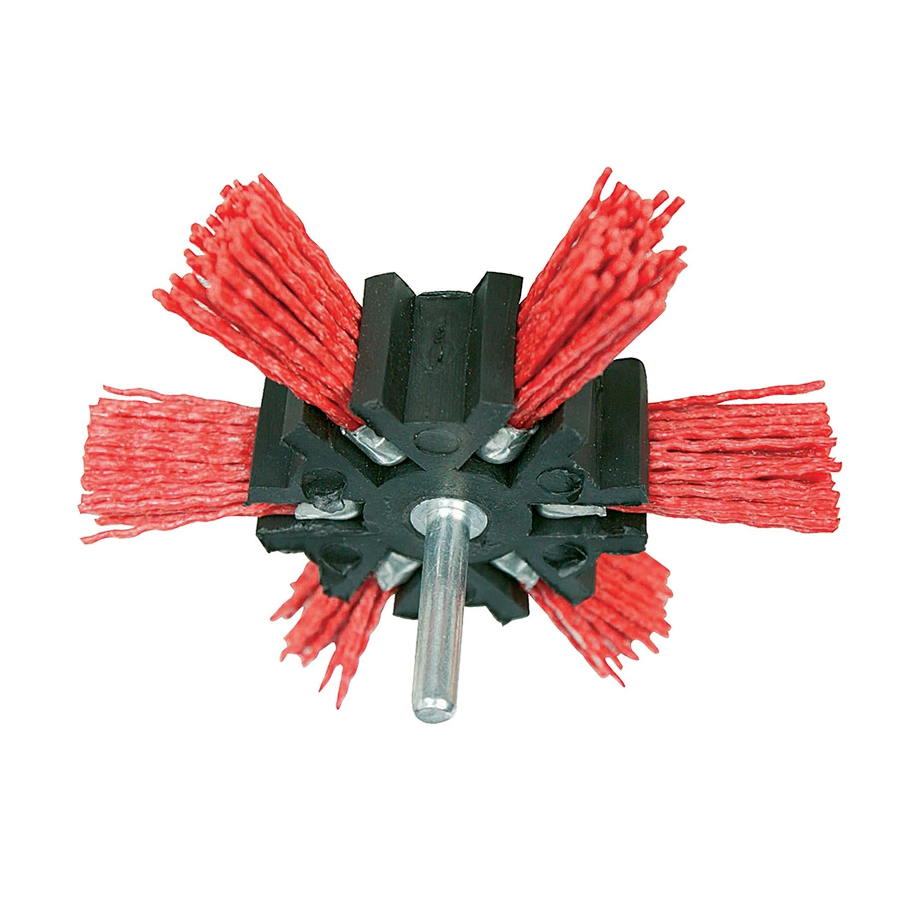 Filament Flap Brush 100mm Coarse - Flap Brush With Silicon Carbide Grit
