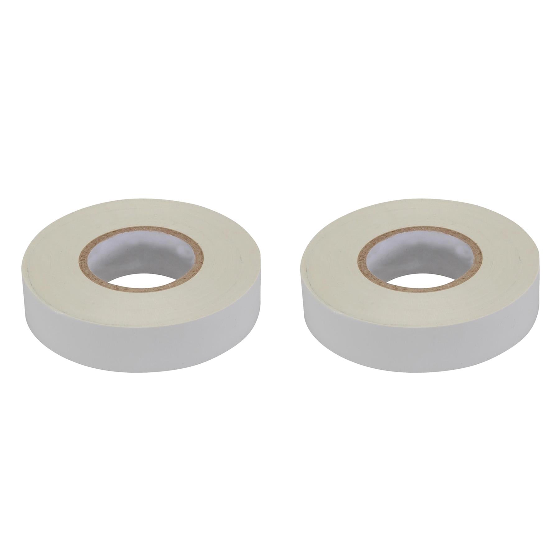 1 x PVC Insulation Electrical Tape Flame Retardent White