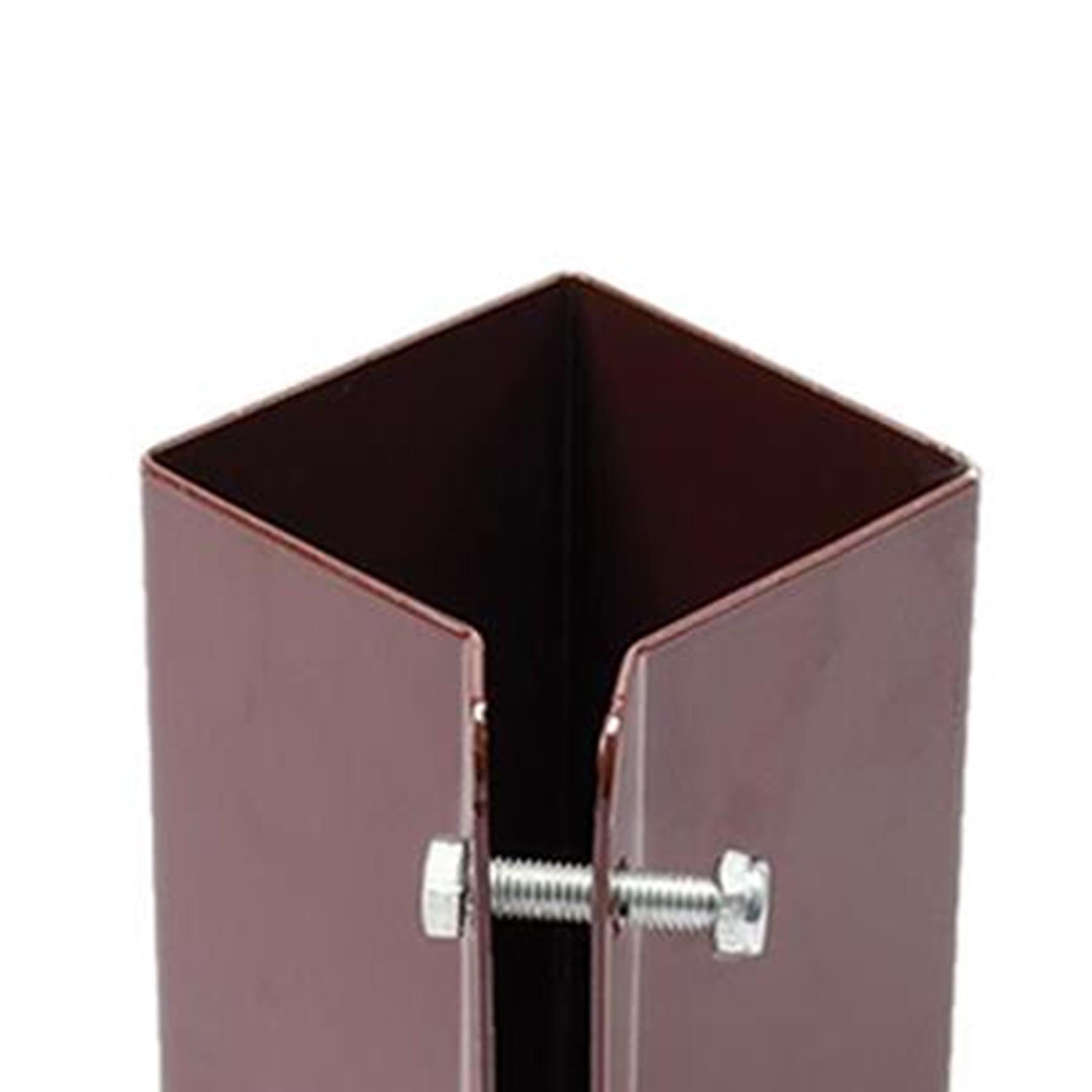 Fence Post Holders / Support - Metal - 3" Bolt Down 75 mm Like Metpost Bolt Grip 10PC