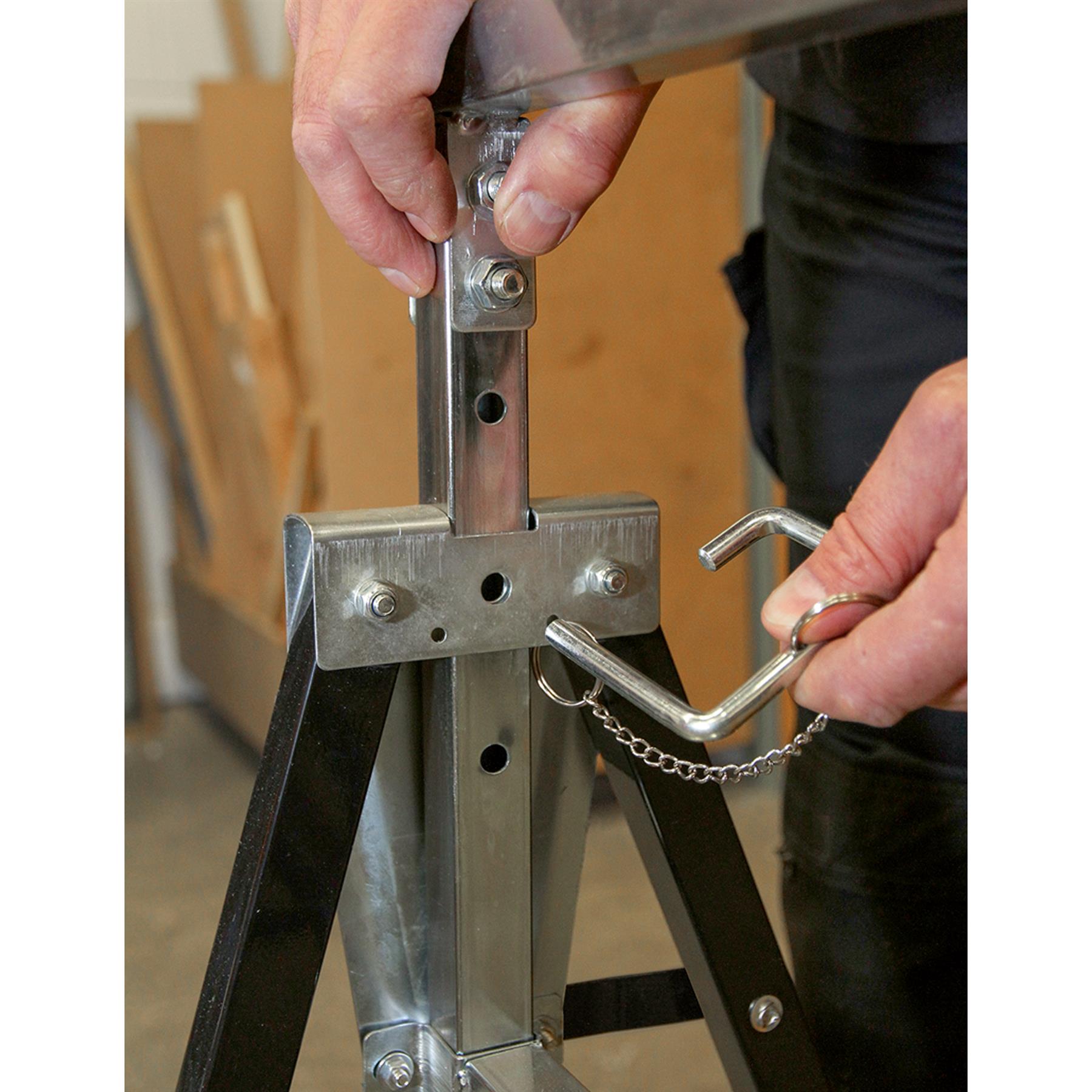 Sealey Fold Down Telescopic Trestle 200kg Capacity