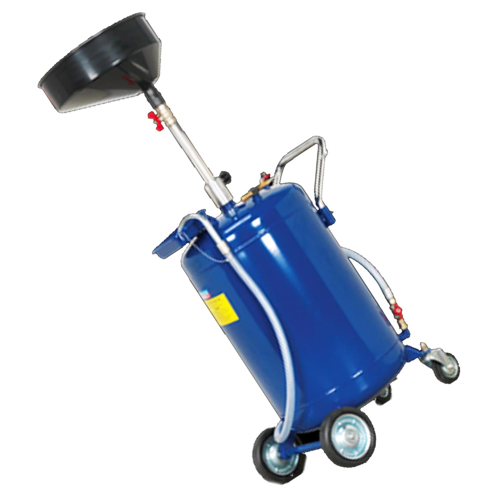 Sealey Mobile Oil Drainer 110L Air Discharge