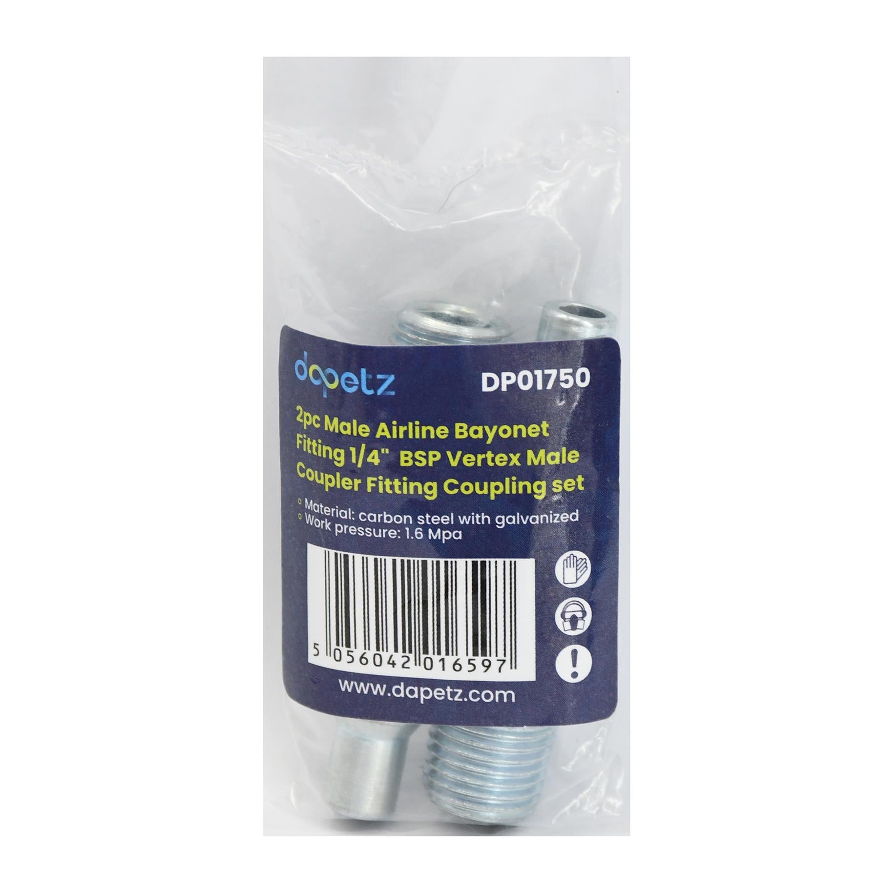 1/4" Bayonet Plug Coupler