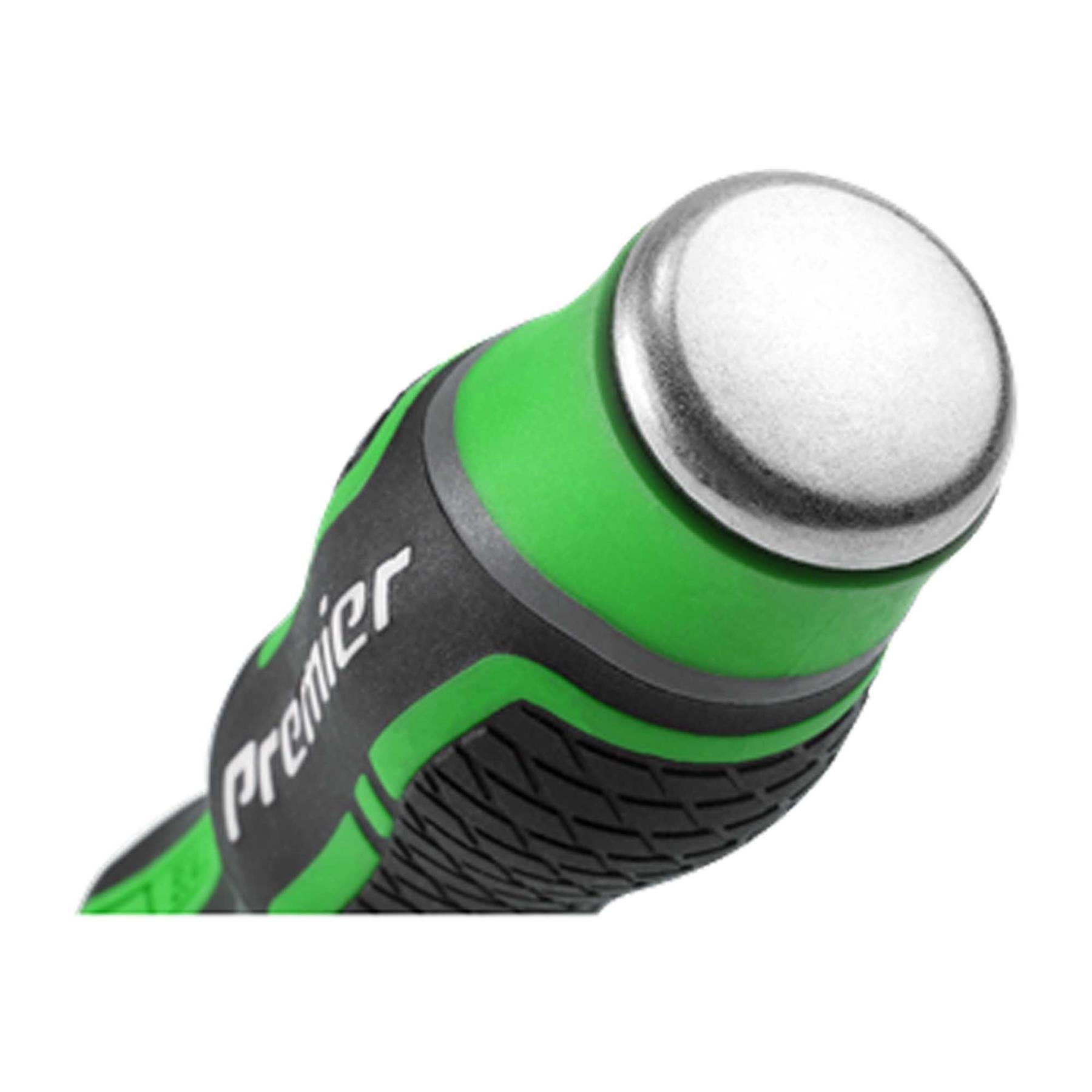 Sealey Extra-Long Hammer-Thru Screwdriver Set Hi-Vis Green 450mm 3pc