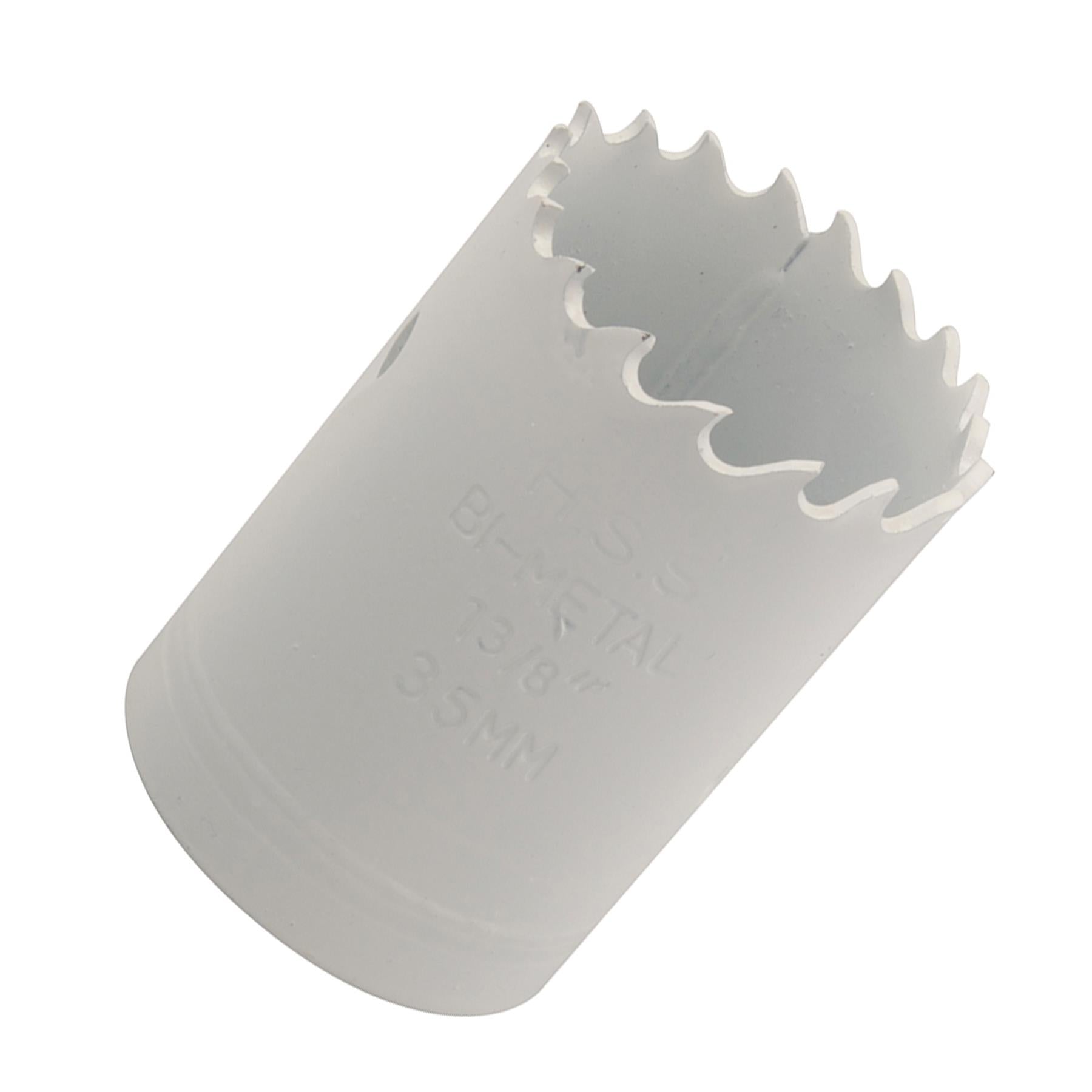 Heavy Duty Bi-Metal Holesaw 35mm Variable Pitch Steel Wood Metal Pvc Fast Clean