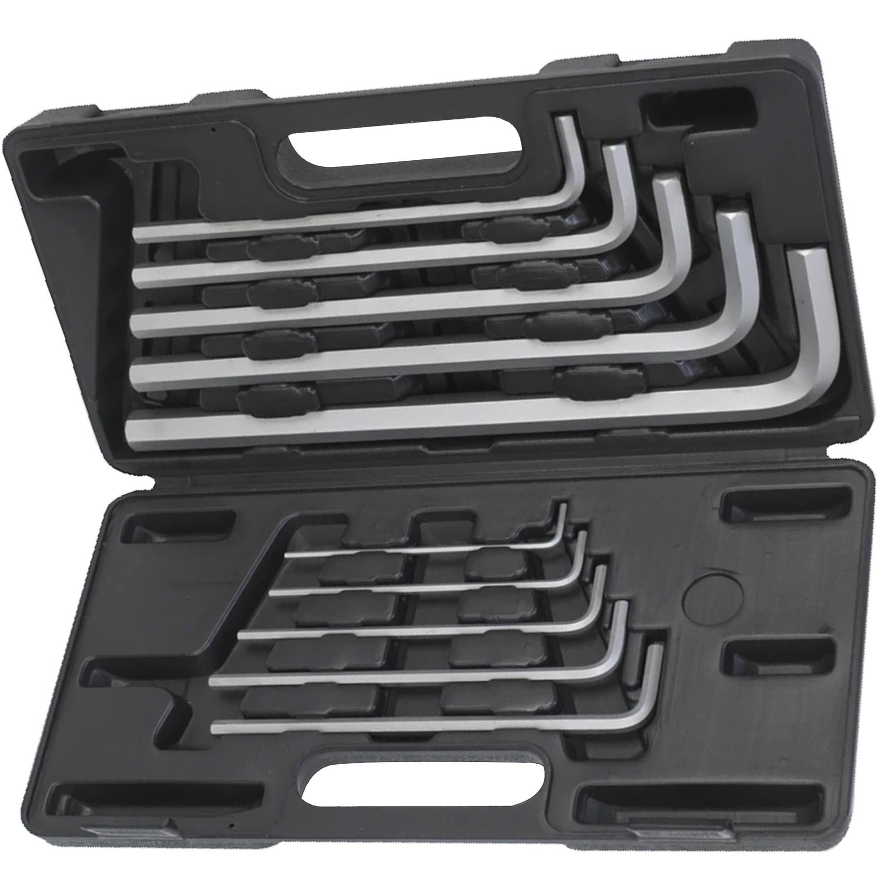Jumbo Hex Key Set 10pc Extra-Long Metric. AK6143. Sealey