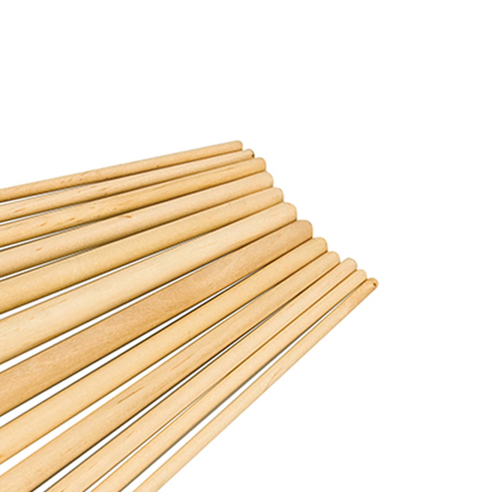 12Pce Artists Paint Brush Set Flat Tip Sizes From 1mm - 12mm For Finishing Work