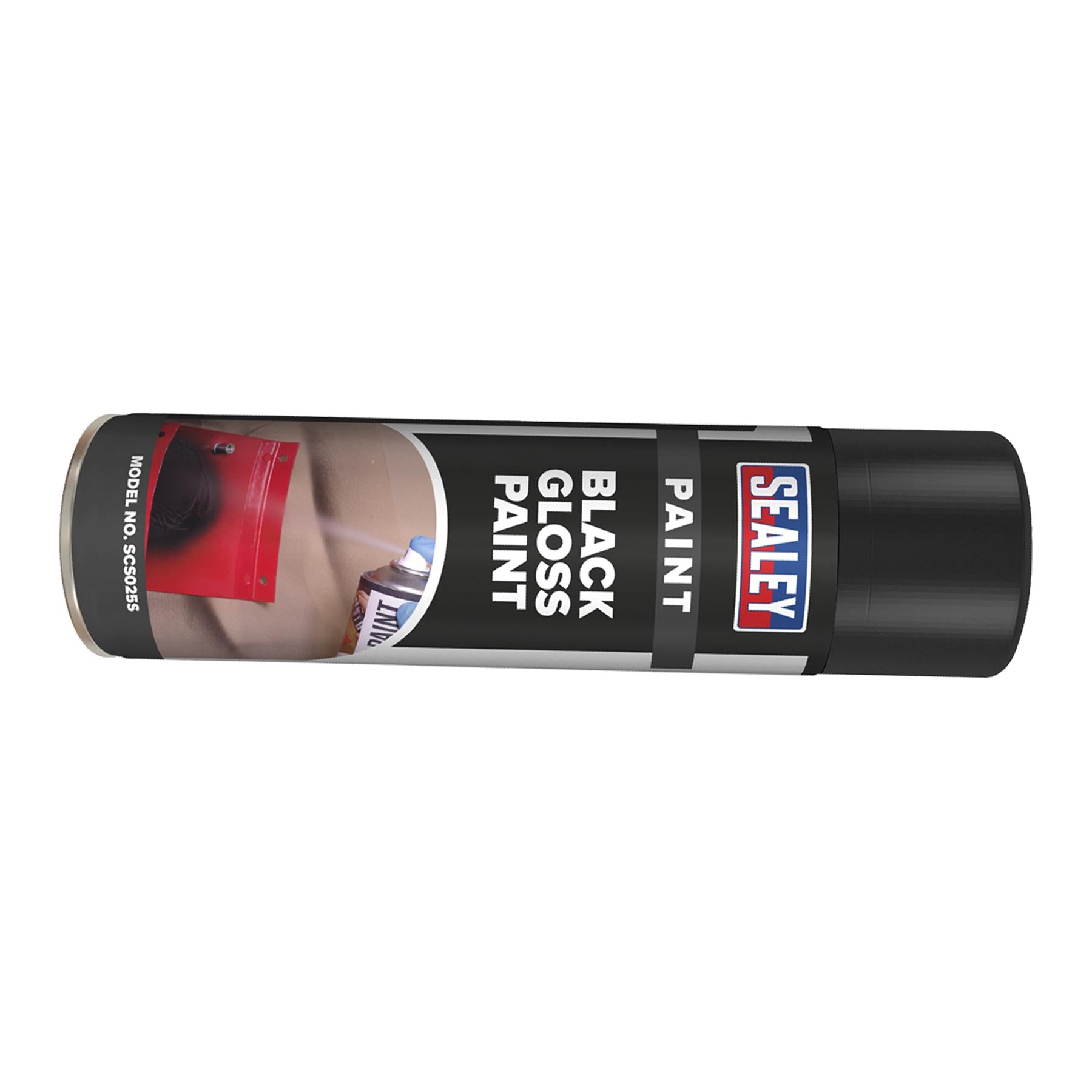 Sealey Black Gloss Paint 500ml Single