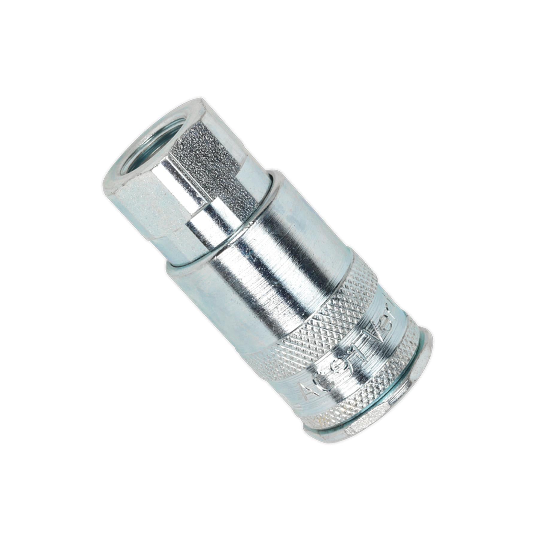 Sealey 1/4"BSP Female Coupling Body Air Coupler Compressor Connector Pack of 5