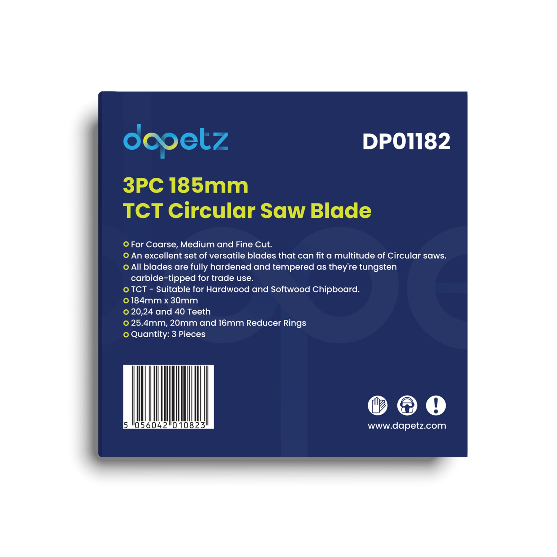 3Pc 184mm TCT Circular