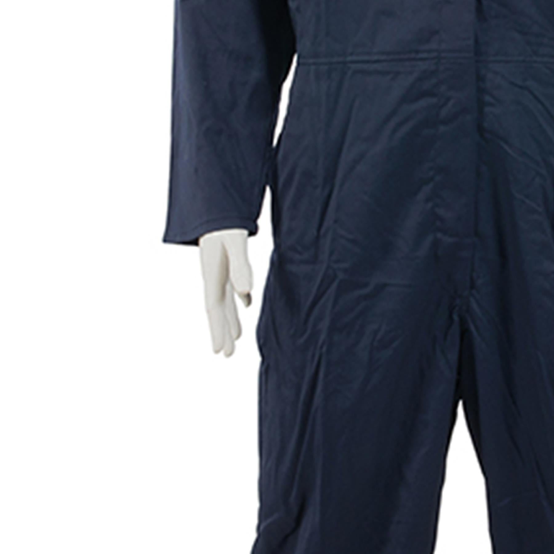 Boilersuit Navy XL 116cm (46") Navy Blue Overalls W/ Elasticated Waist Pockets