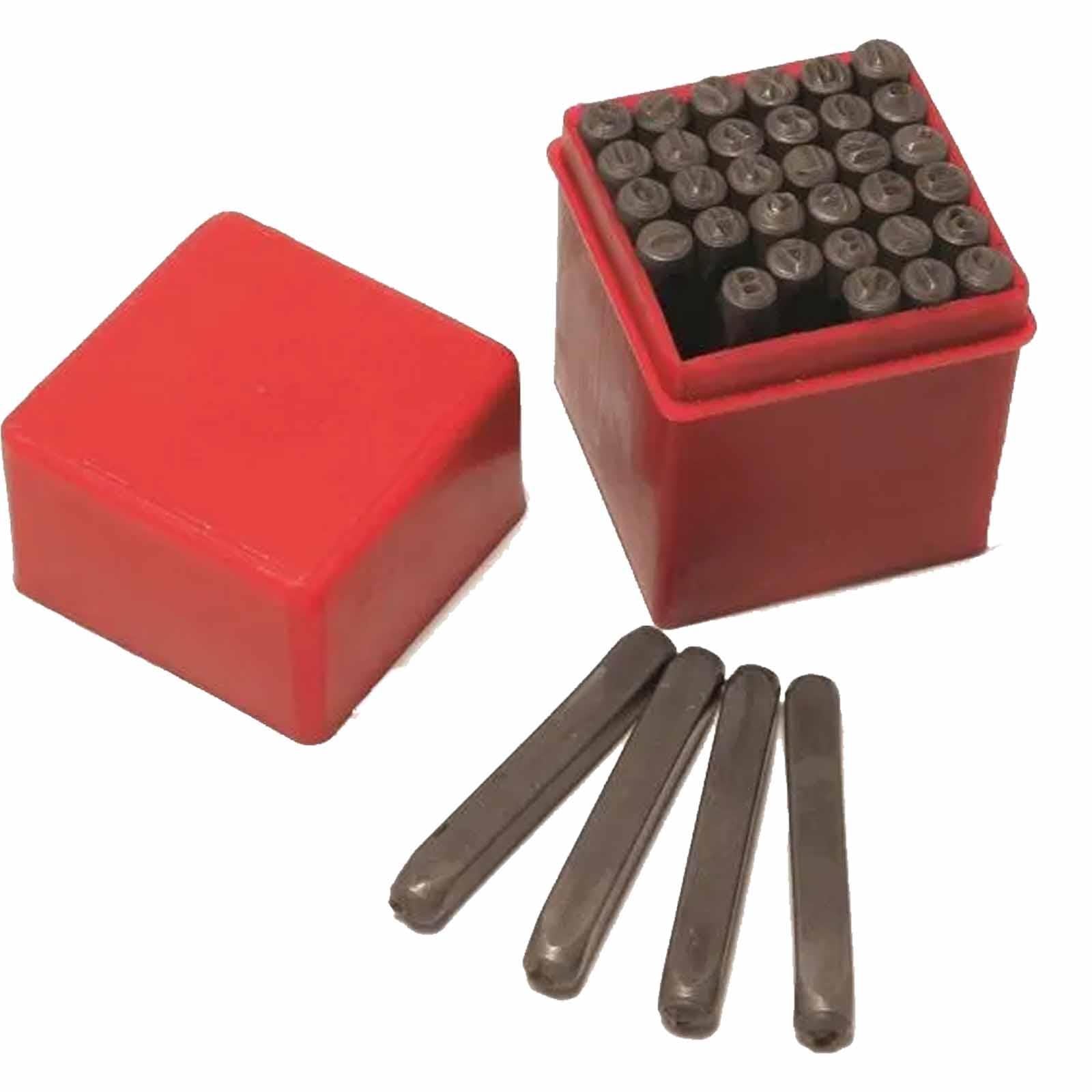 number and letter punch set