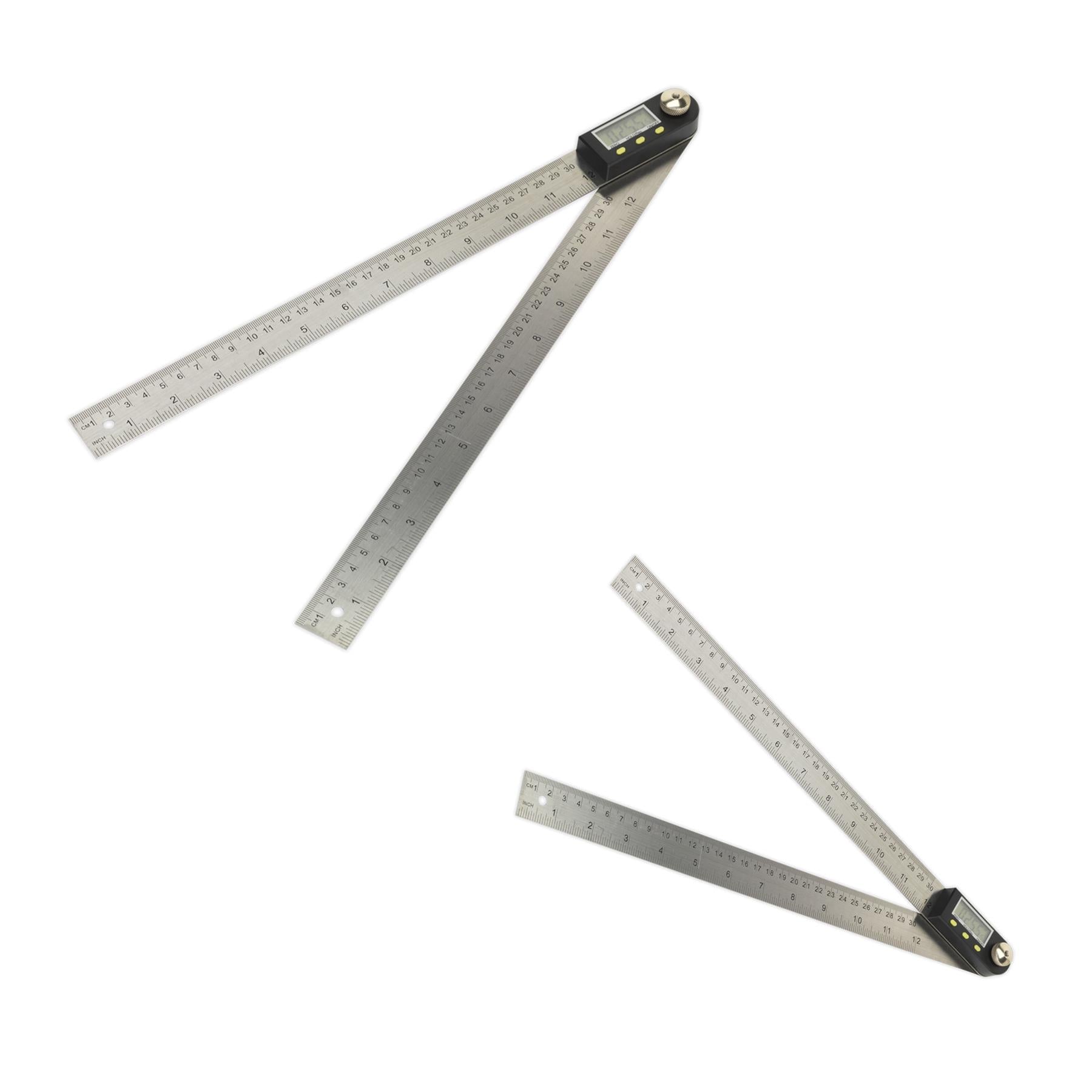 Sealey Digital Angle Rule 300mm(12")