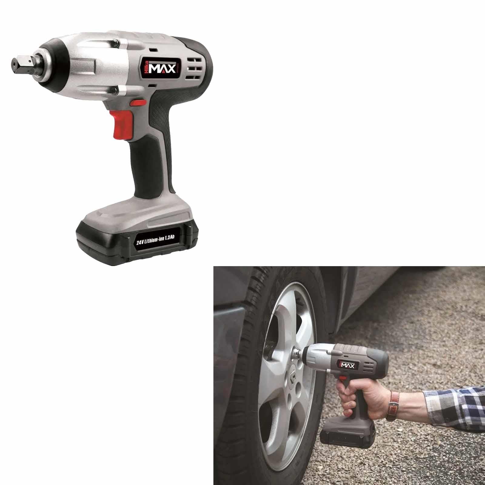 24V Li-ion 1/2" Square Drive Cordless Impact Wrench