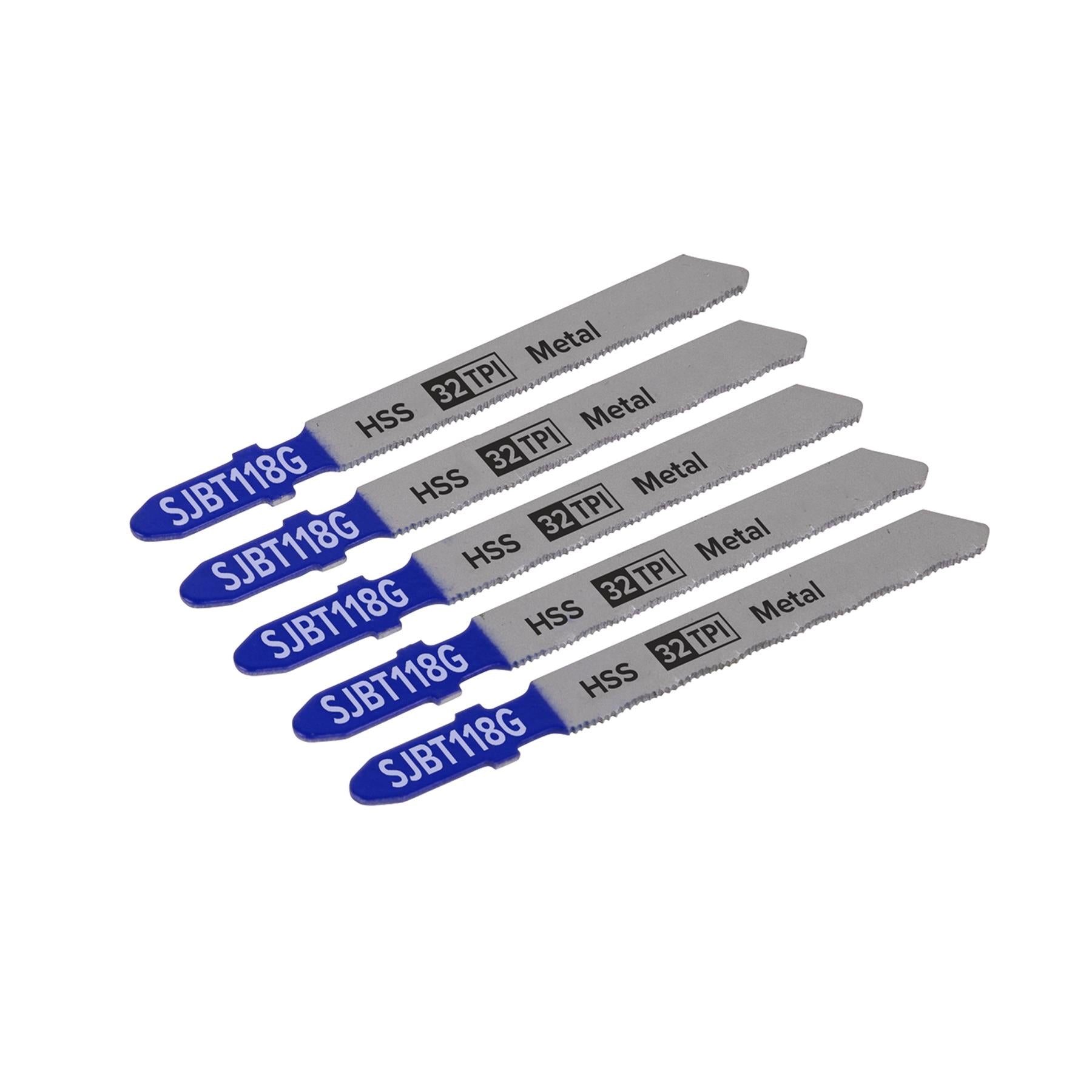 Sealey Jigsaw Blade Metal 75mm 32tpi - Pack of 5