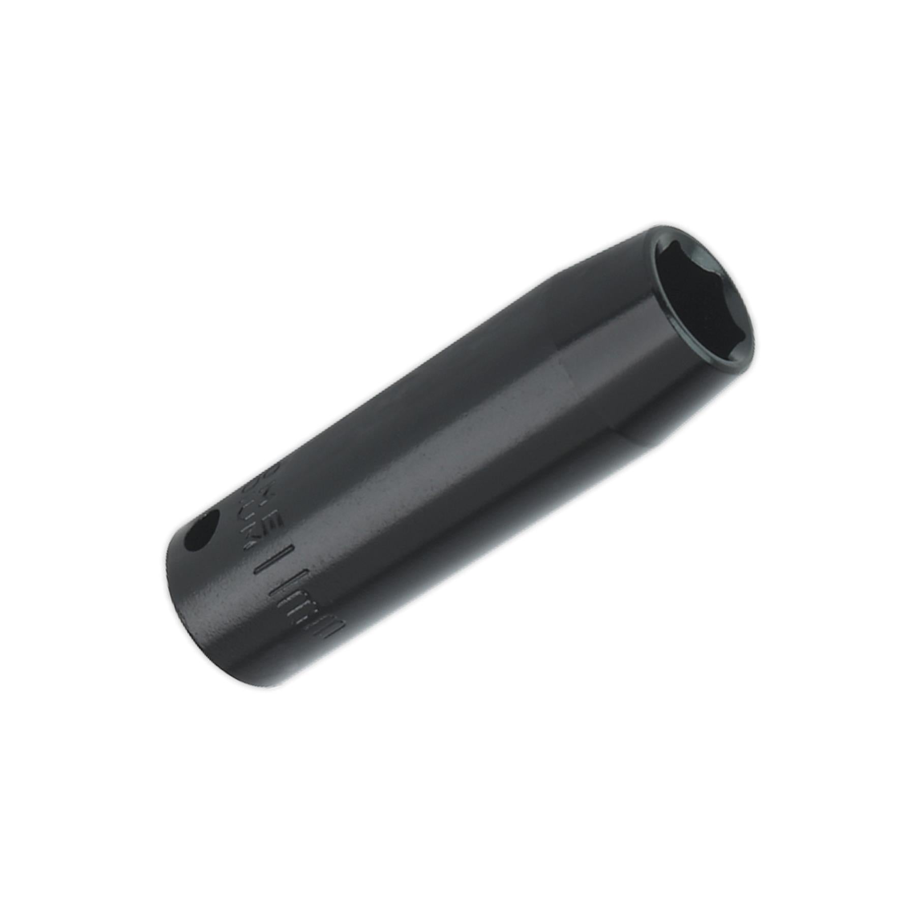 Sealey Impact Socket 11mm Deep 3/8"Sq Drive Chrome Vanadium