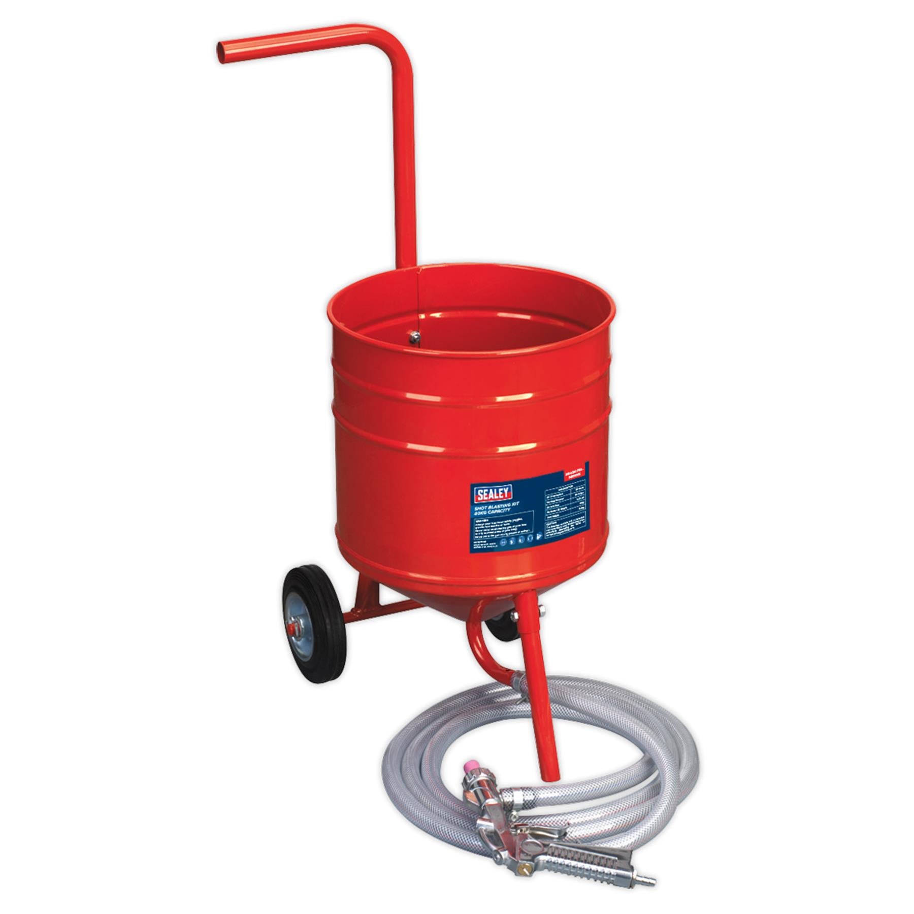 Sealey Shot Blasting Kit 22.6kg Capacity Garage Workshop DIY