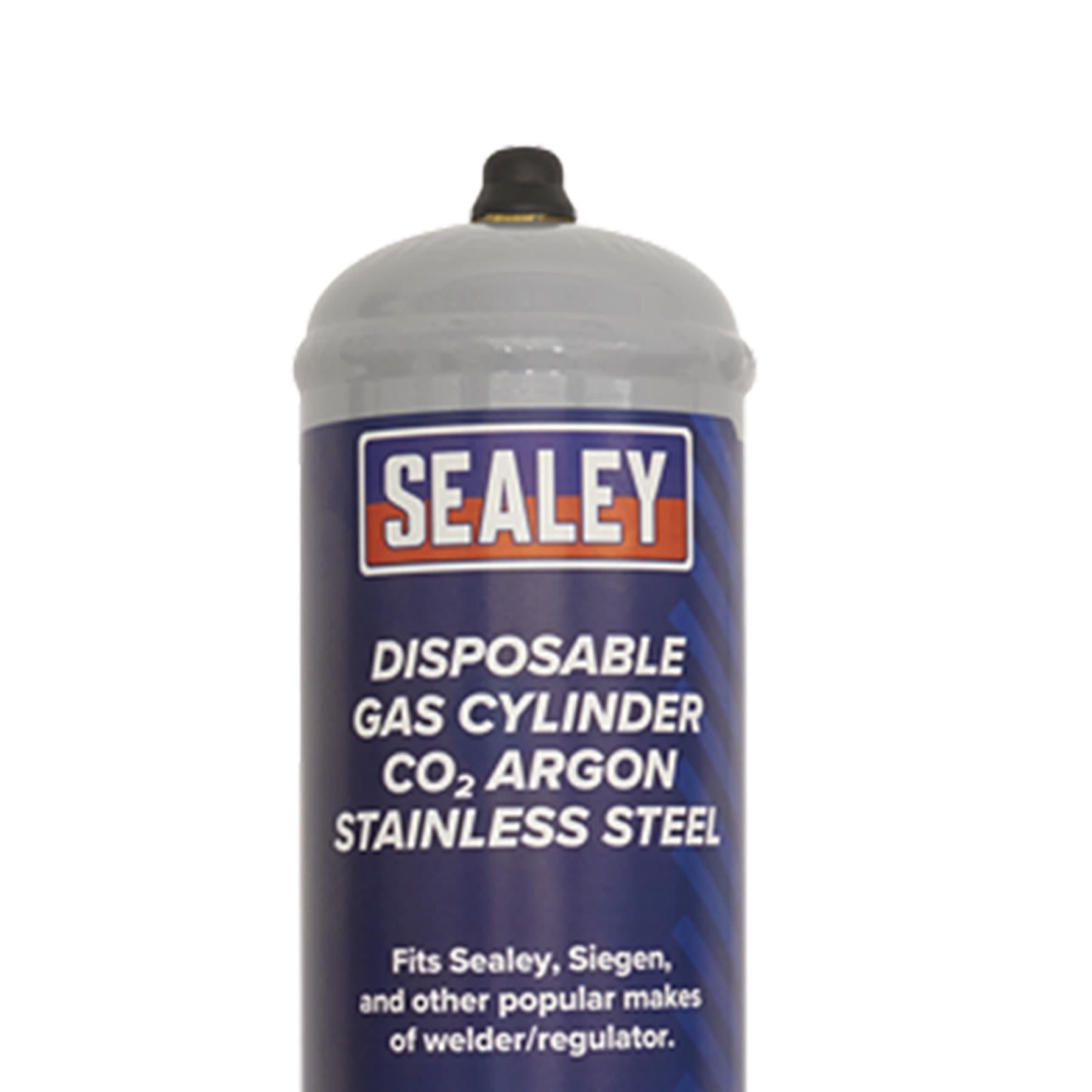 Sealey Gas Cylinder Disposable Carbon Dioxide/Argon 100g - Box of 12