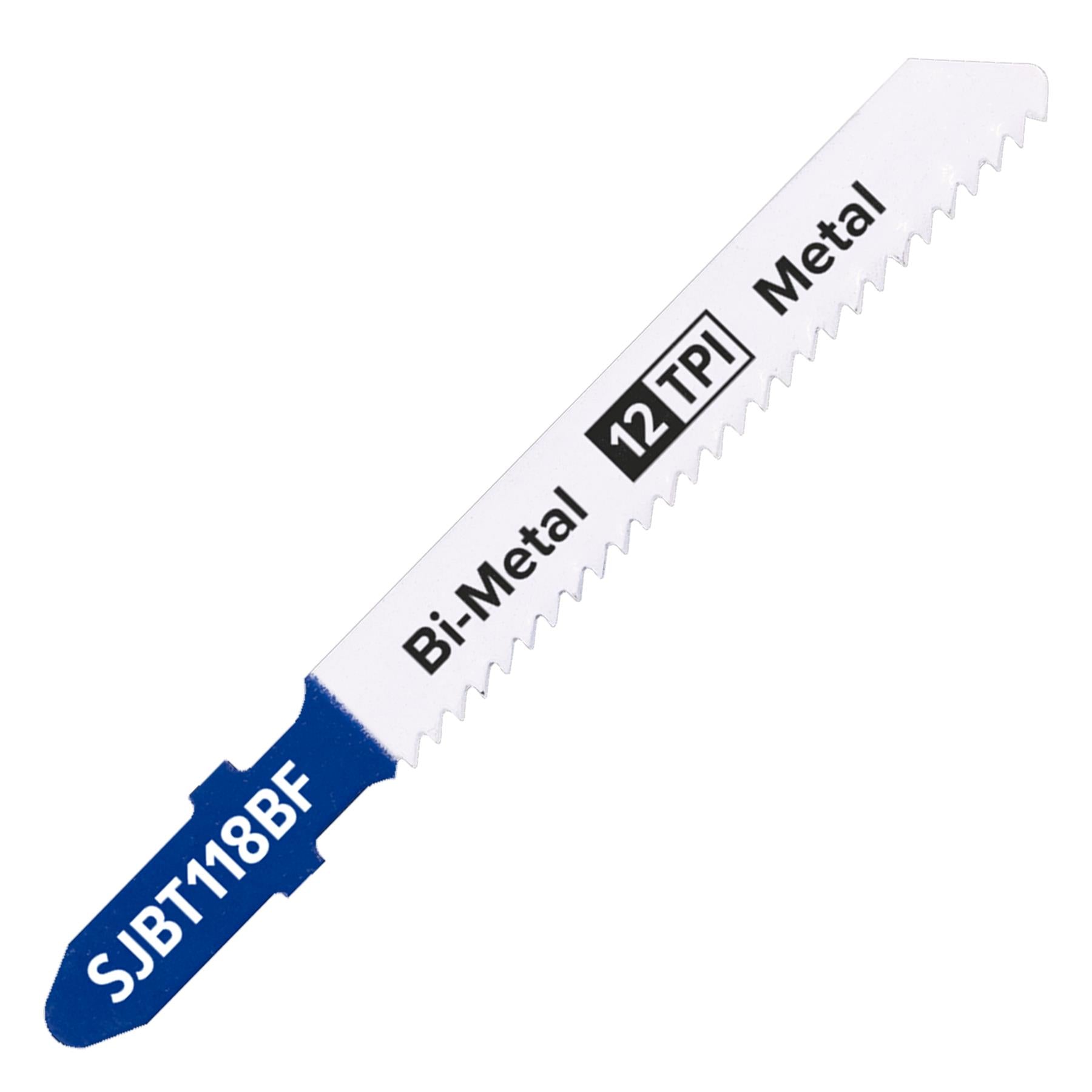 Sealey Jigsaw Blade Metal 75mm 12tpi - Pack of 5