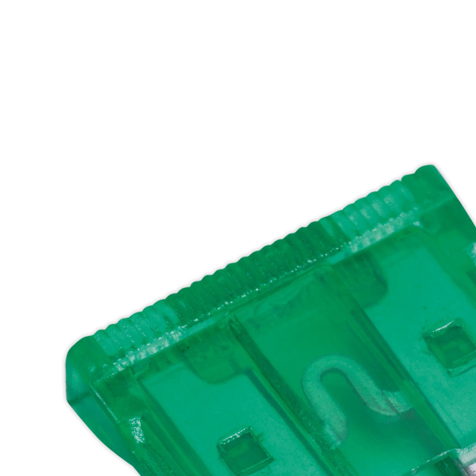 Sealey Automotive Standard Blade Fuse 30A Pack of 50