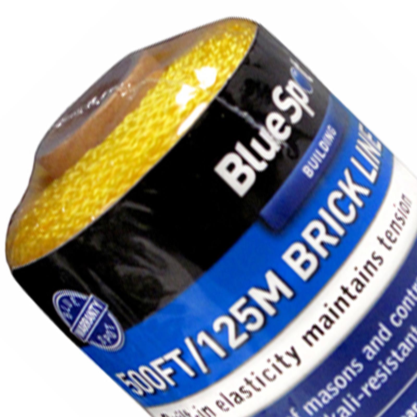 BlueSpot 150m (500ft) Builders Brick Line Hi-Vis Yellow Hi-Viz String