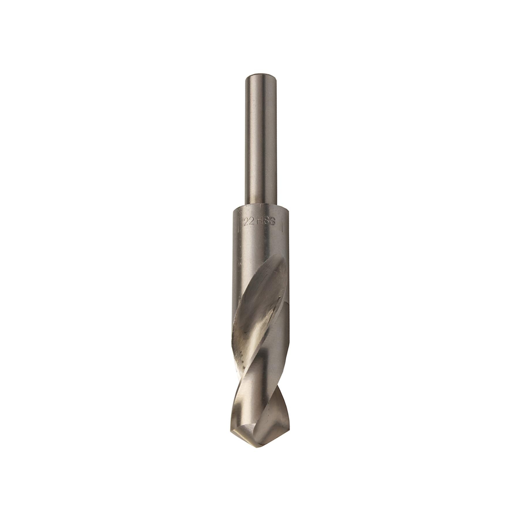 Hss Blacksmiths Drill Bit 22mm - Steel Plastic Wood Aluminium Heavy Duty