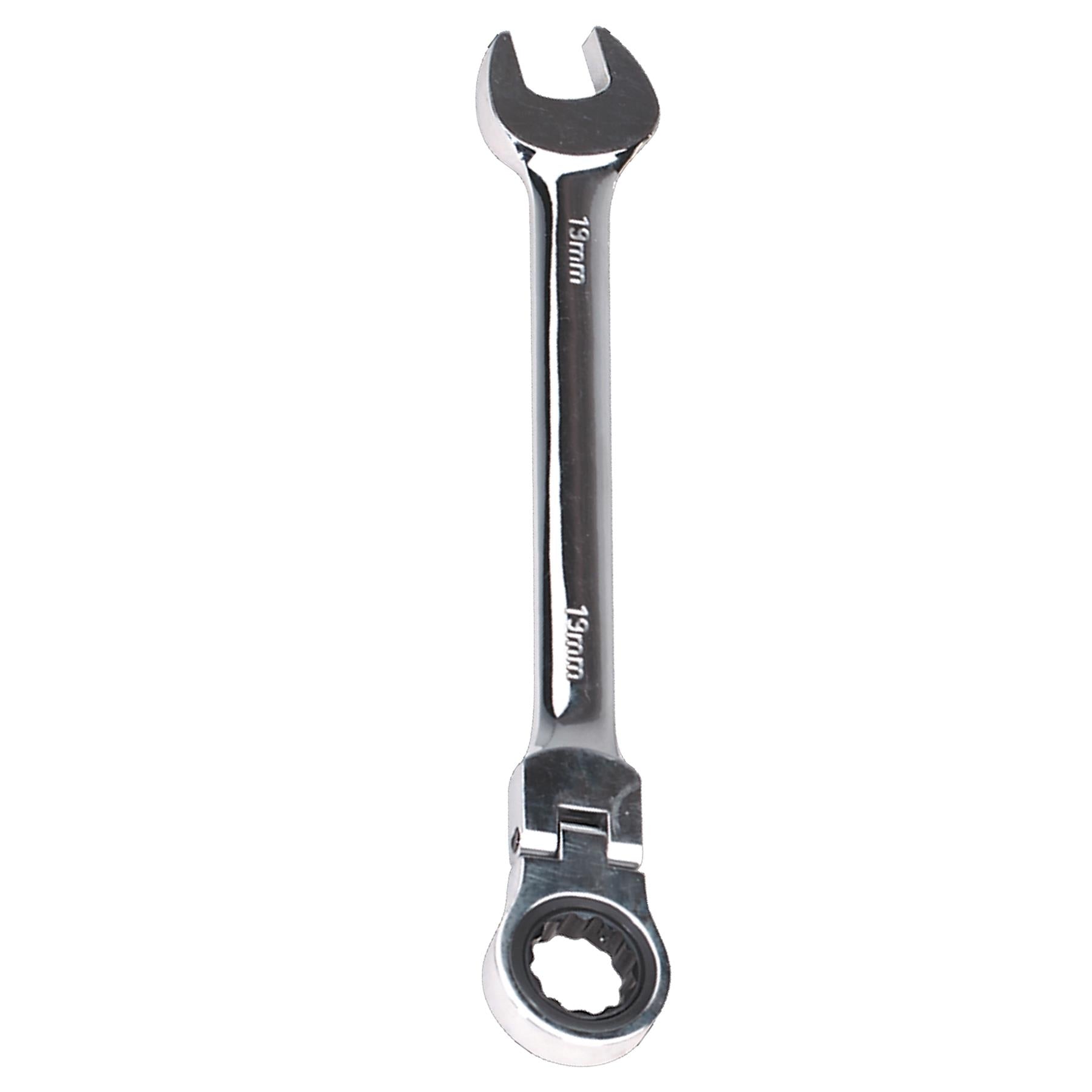Sealey Flexi-Head Ratchet Combination Spanner 19mm