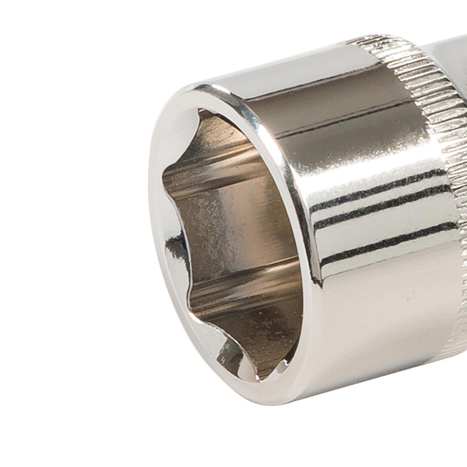 Socket 3/8" Drive Metric Hex Square 20mm Individual Hex Polished Crv Tool