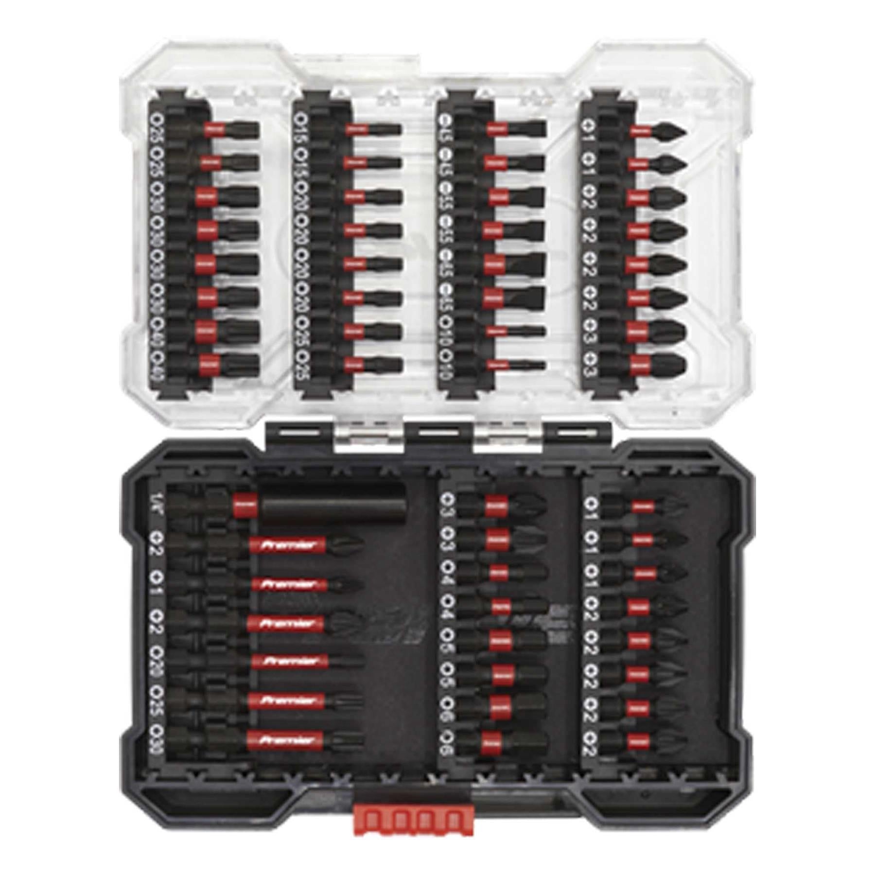 Sealey Power Tool Bit Set 55pc Impact Grade